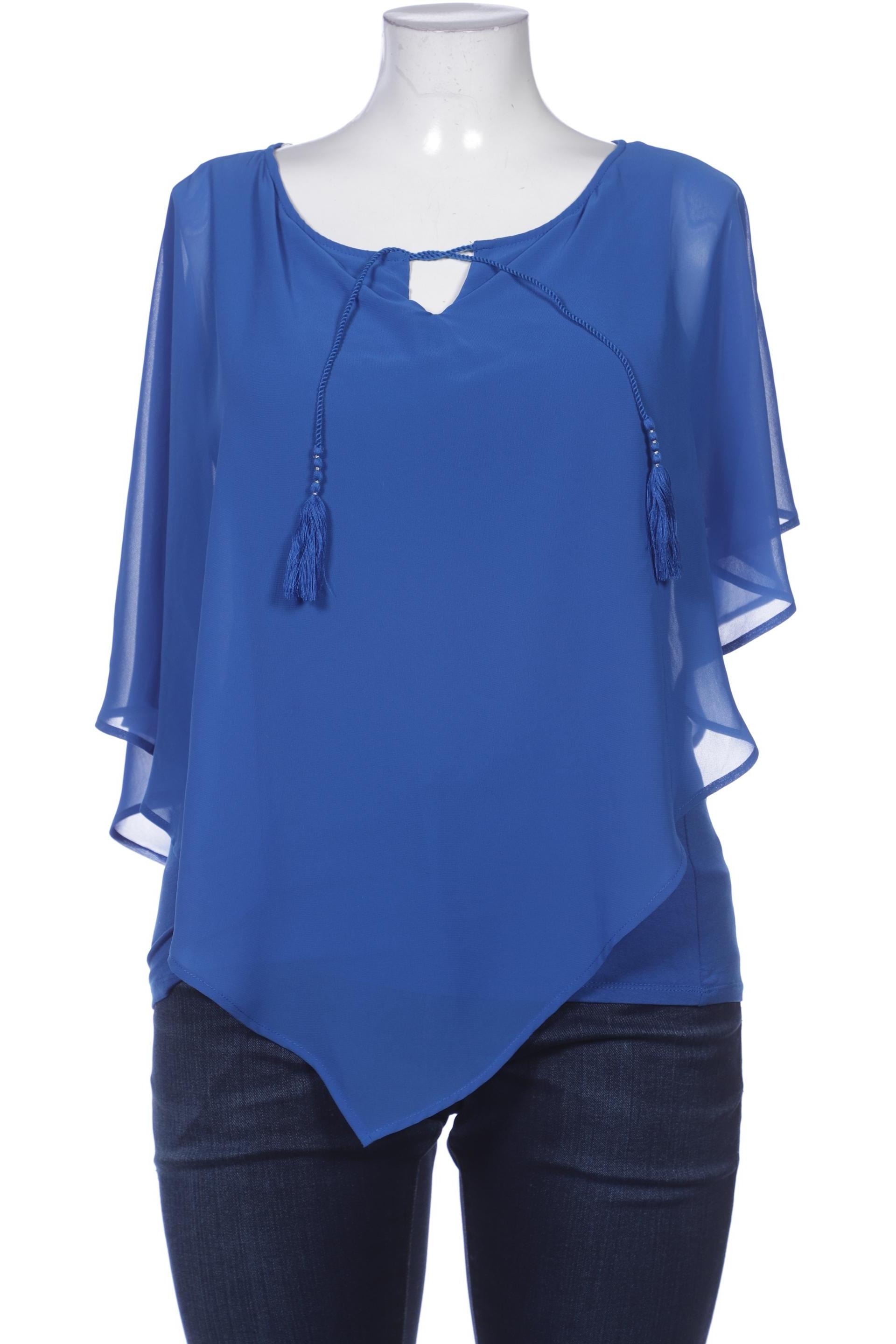 

Comma Damen Bluse, blau, Gr. 34