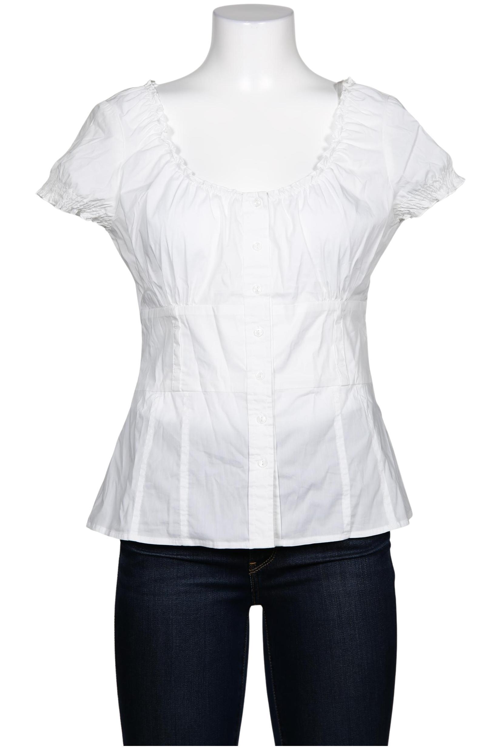 

Comma Damen Bluse, weiß, Gr. 40