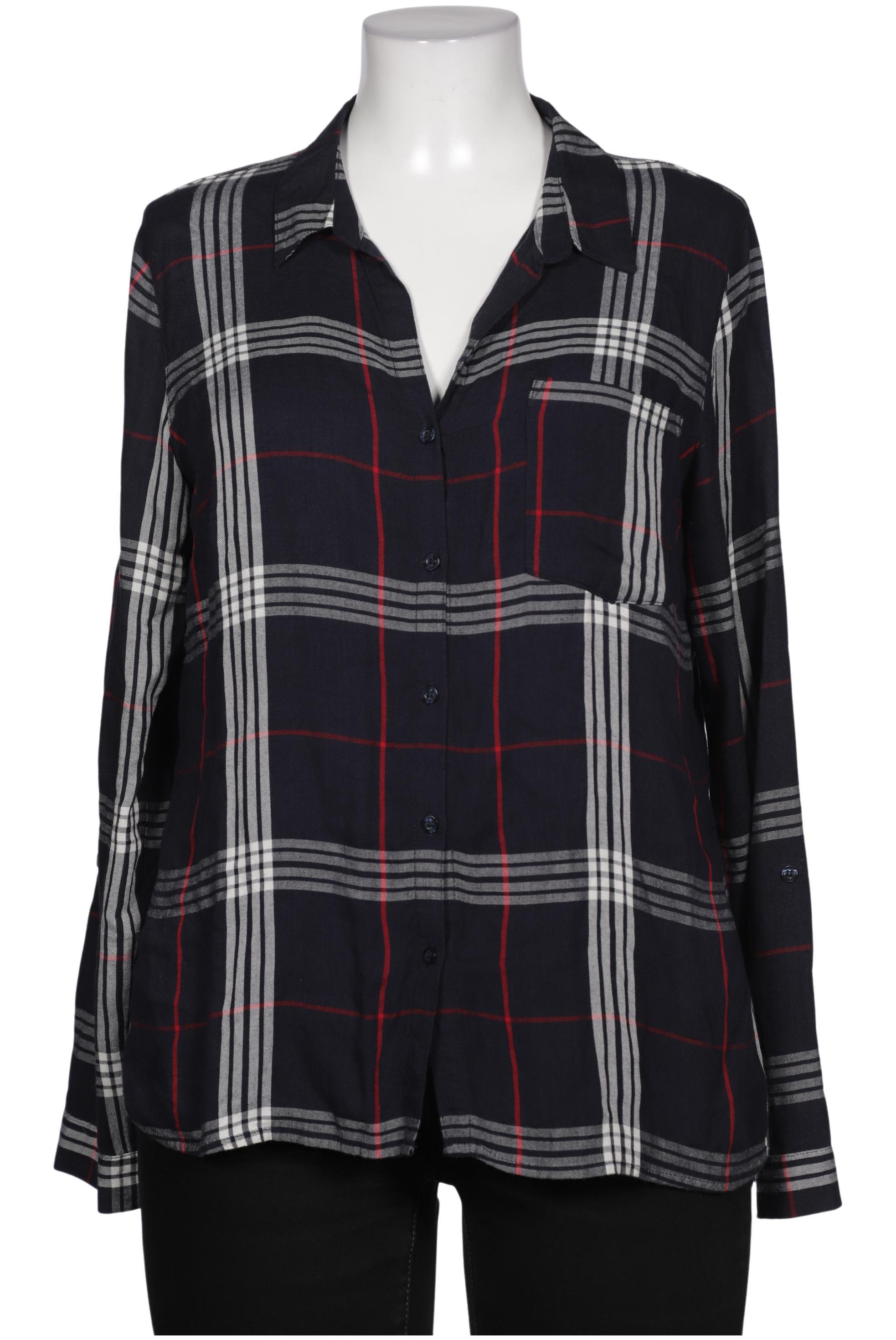 

Comma Damen Bluse, marineblau, Gr. 42