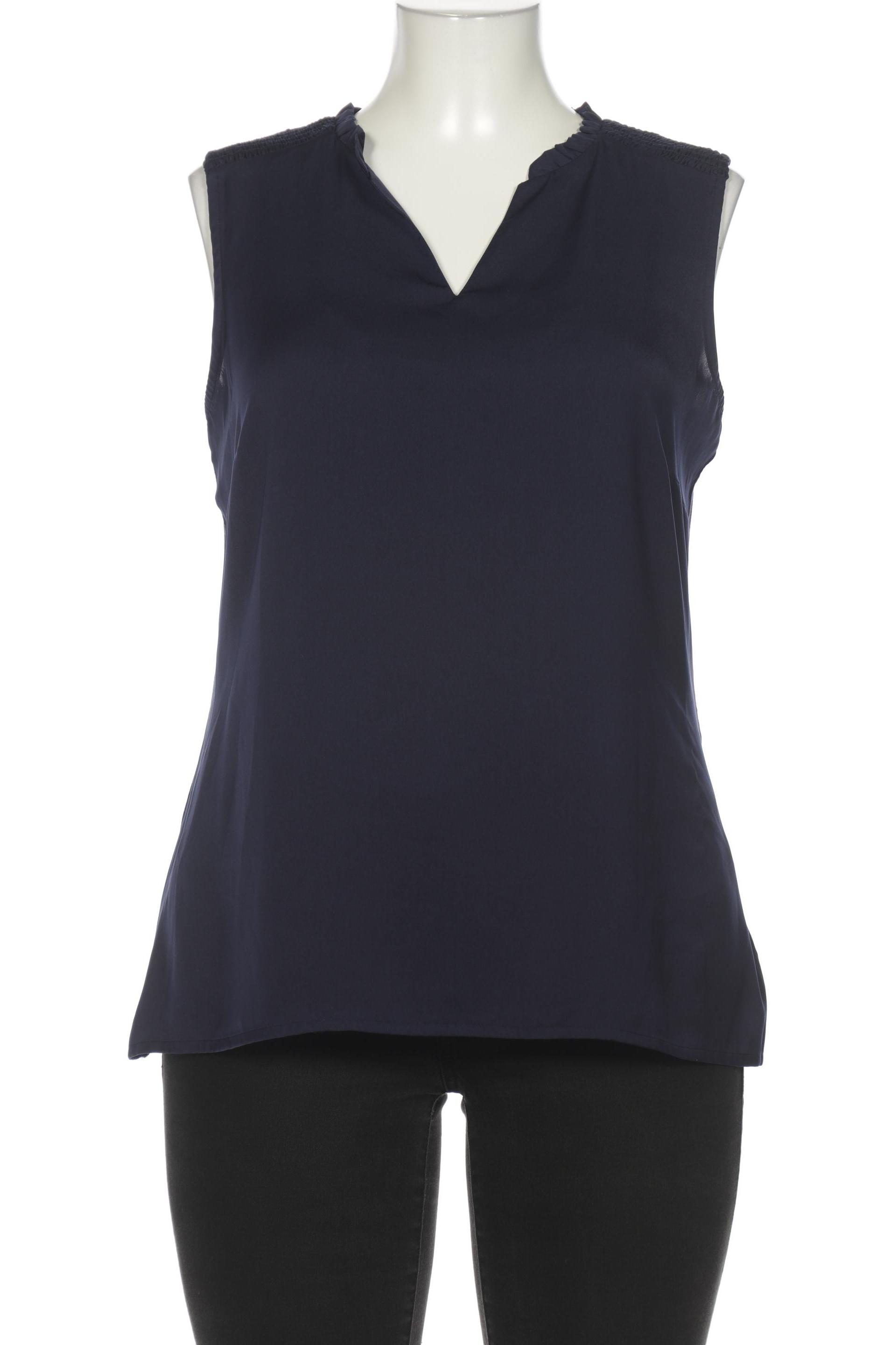 

Comma Damen Bluse, marineblau