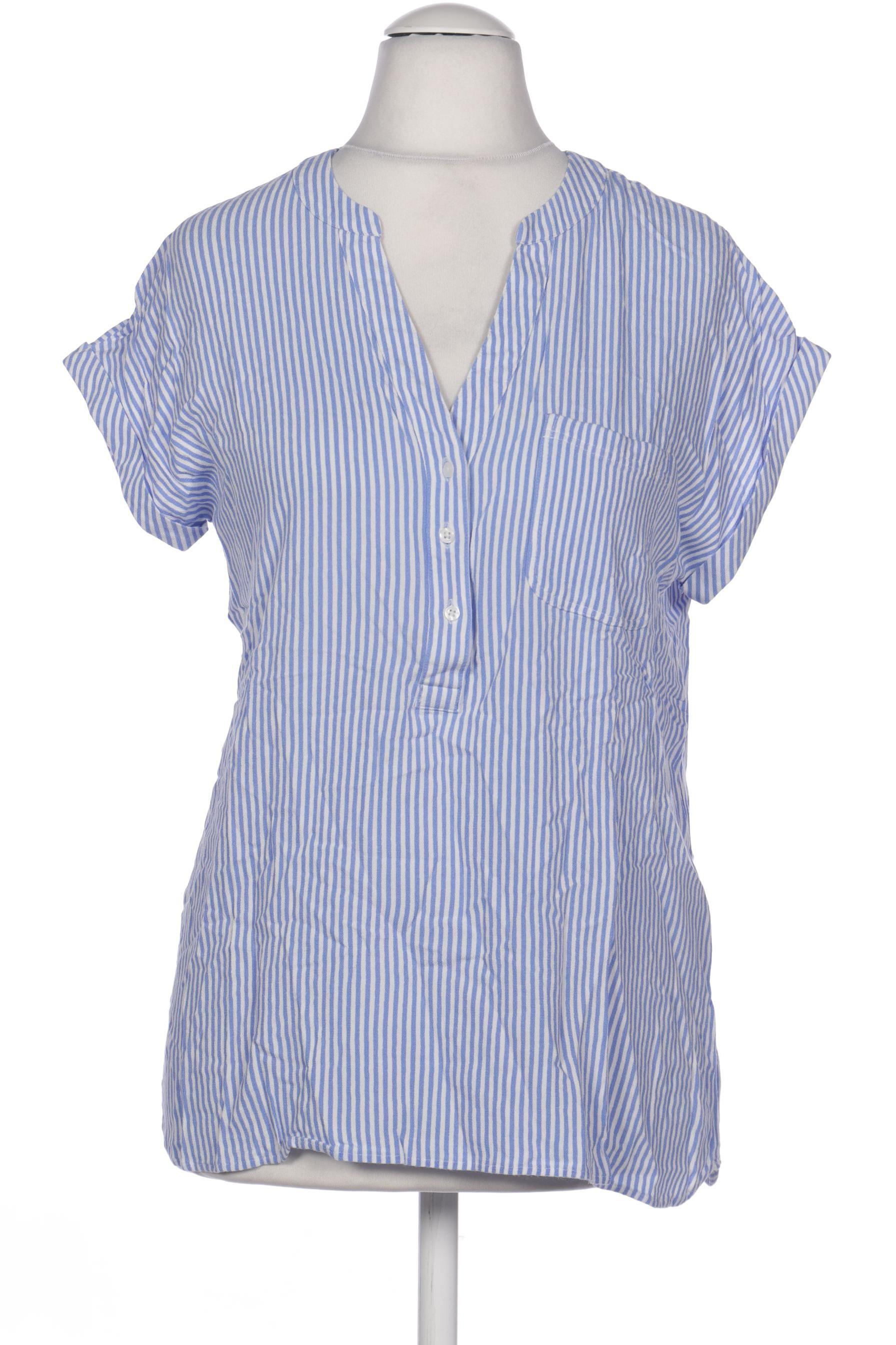 

Comma Damen Bluse, blau, Gr. 40