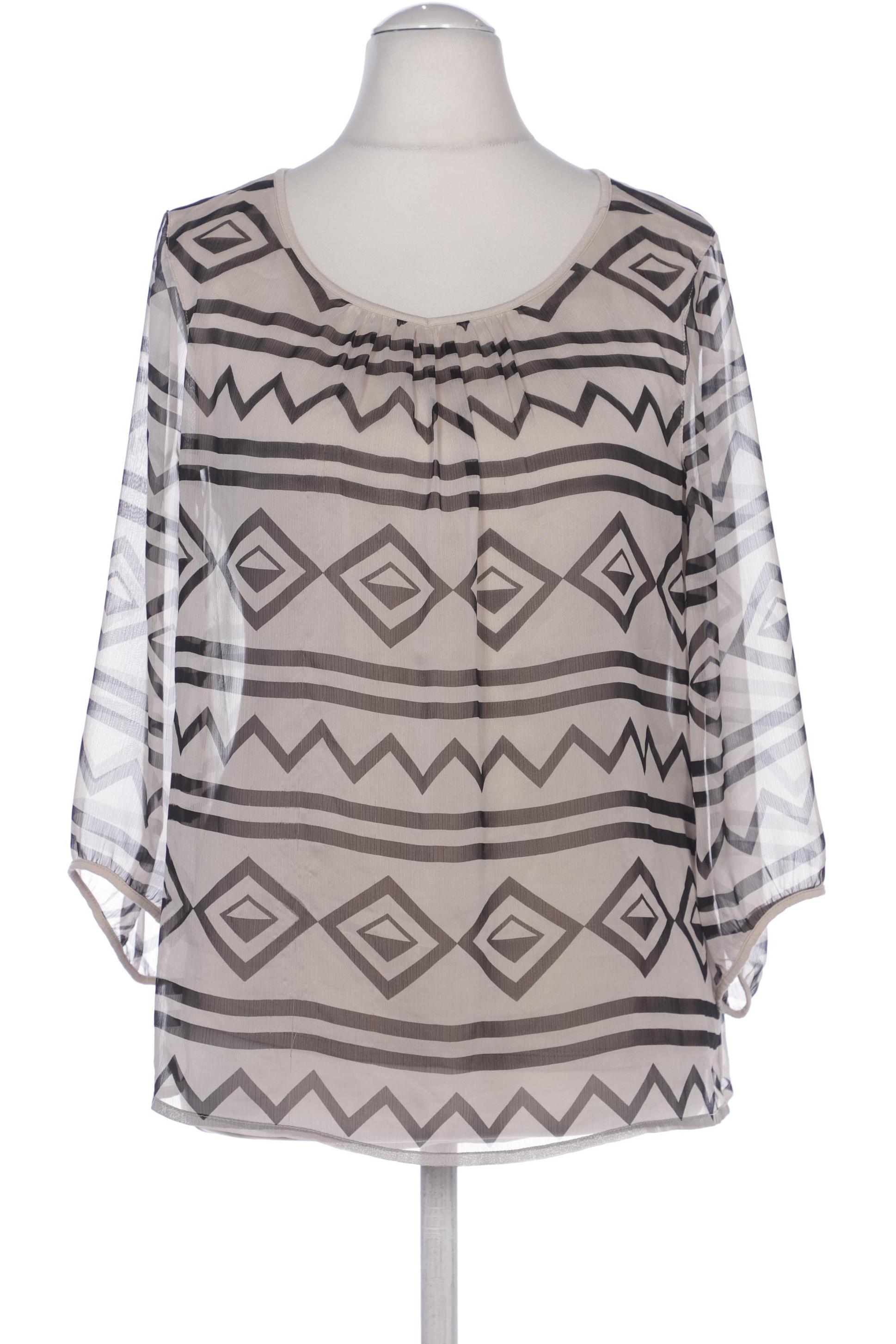 

Comma Damen Bluse, beige, Gr. 36