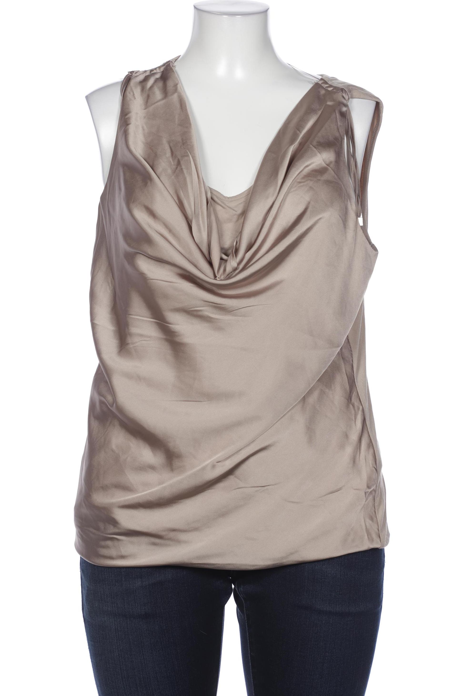 

Comma Damen Bluse, beige, Gr. 44