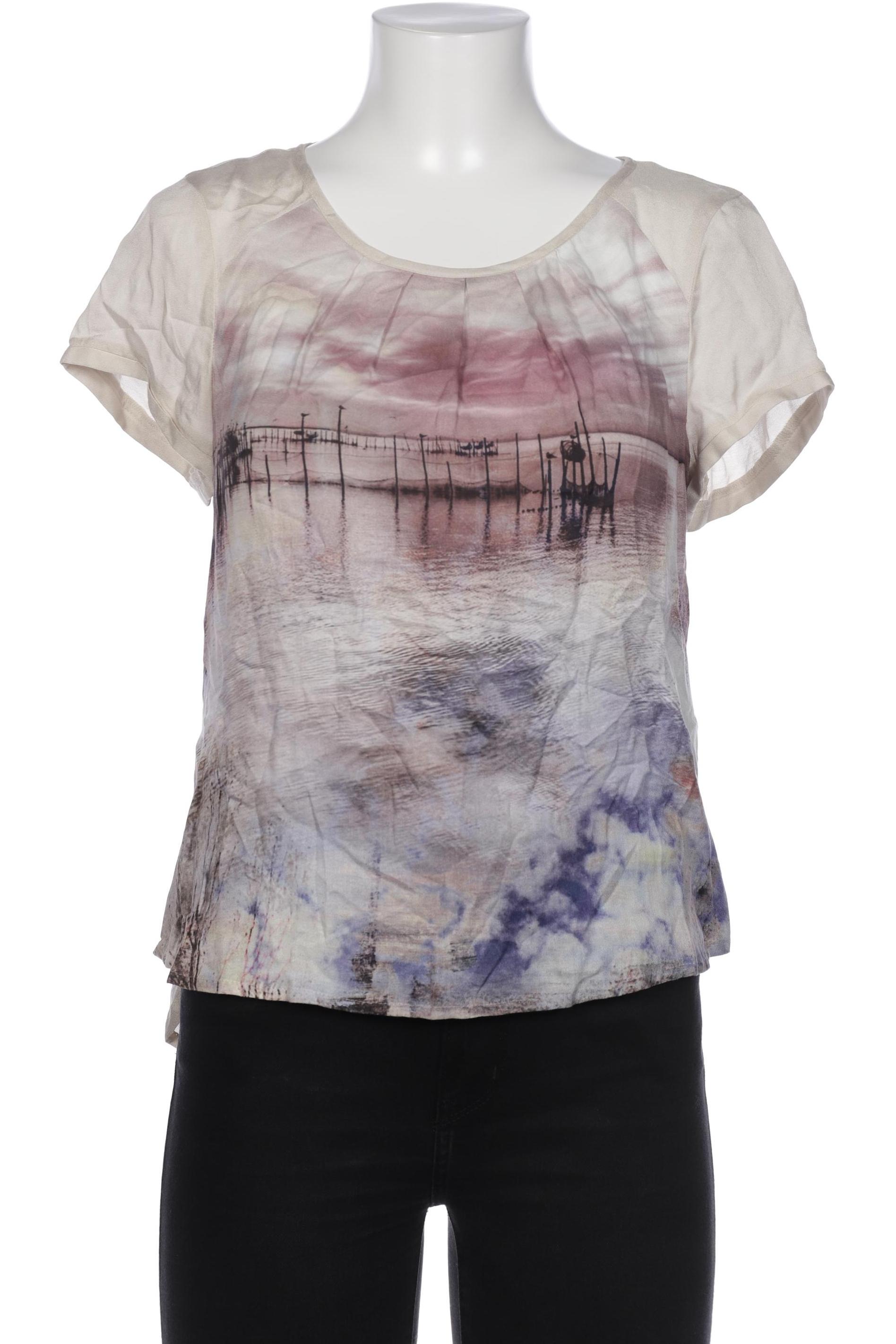 

Comma Damen Bluse, beige, Gr. 38