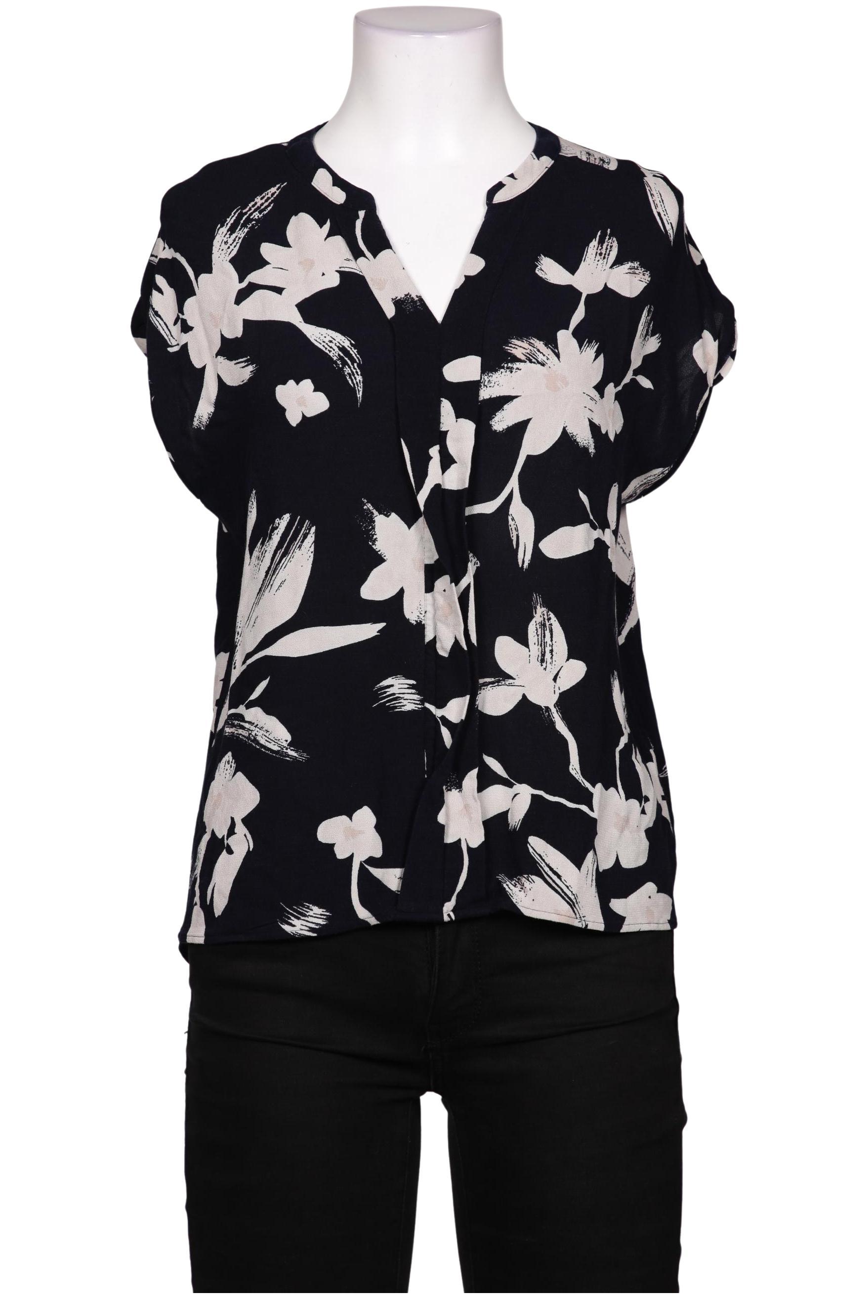 

Comma Damen Bluse, marineblau, Gr. 34