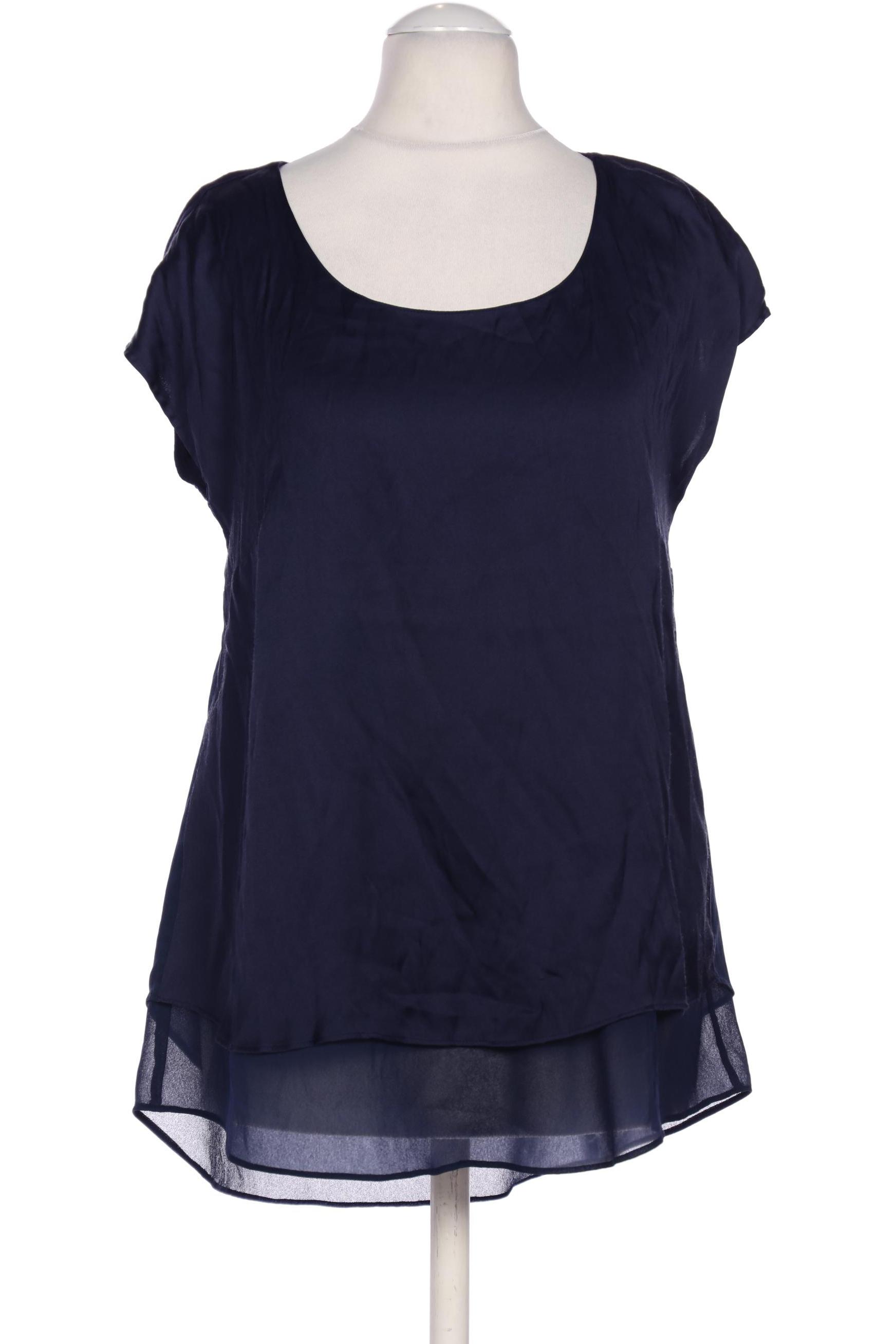 

Comma Damen Bluse, marineblau, Gr. 34