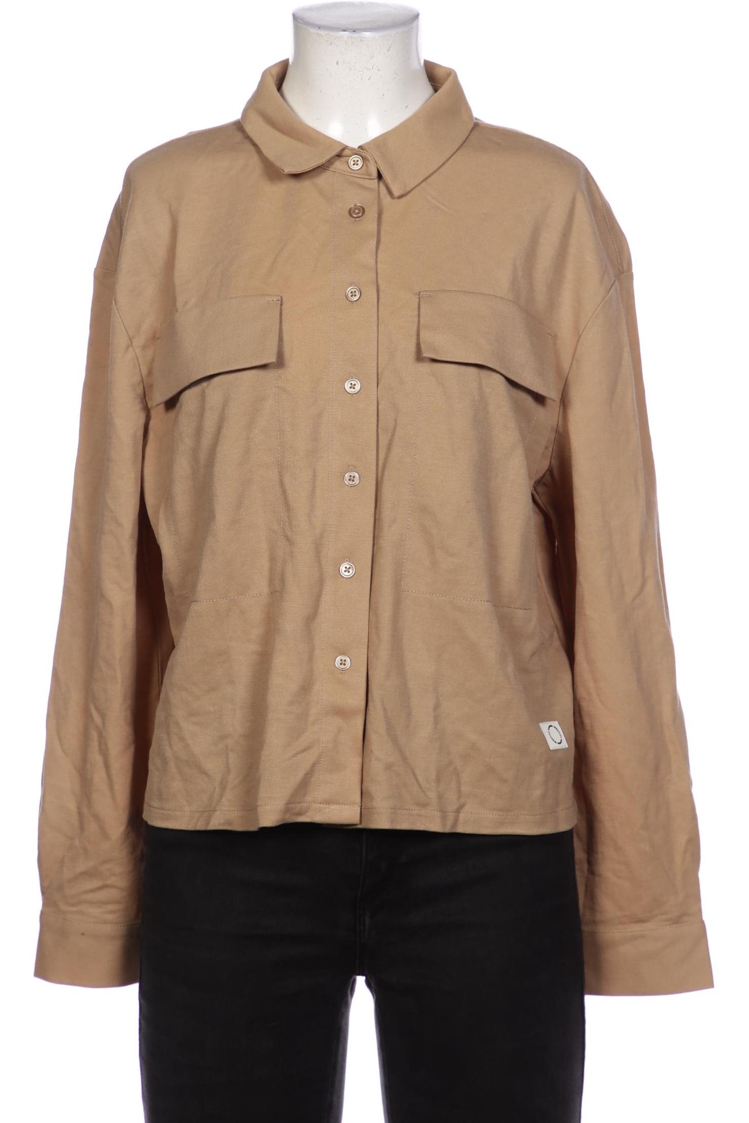 

Comma Damen Bluse, beige, Gr. 36