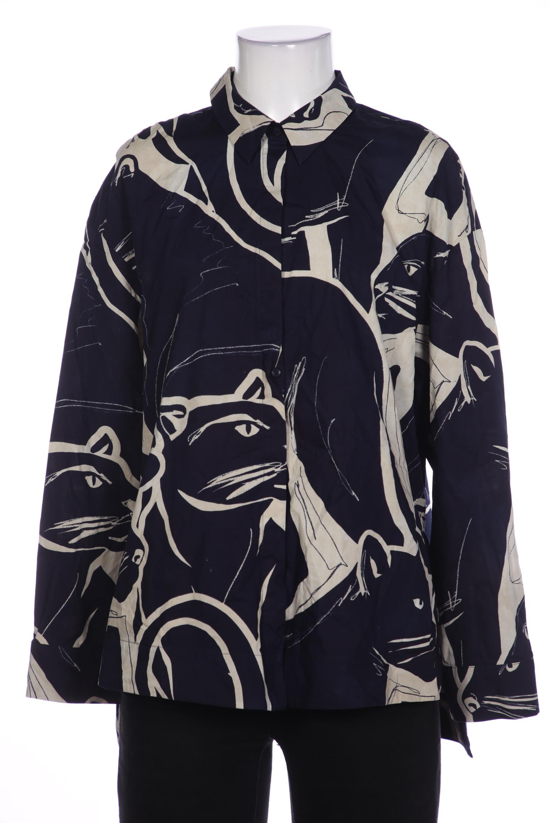 

Comma Damen Bluse, marineblau