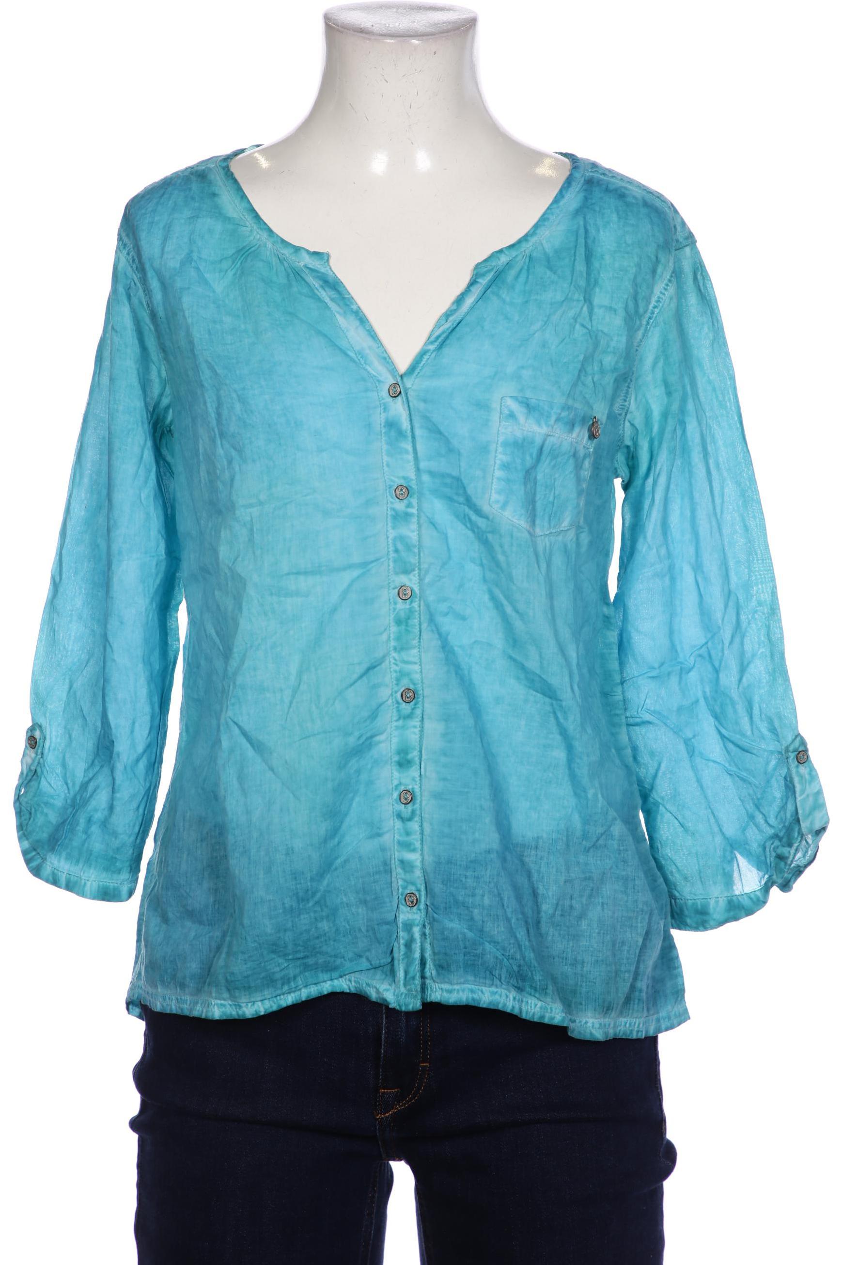 

Comma Damen Bluse, türkis, Gr. 36