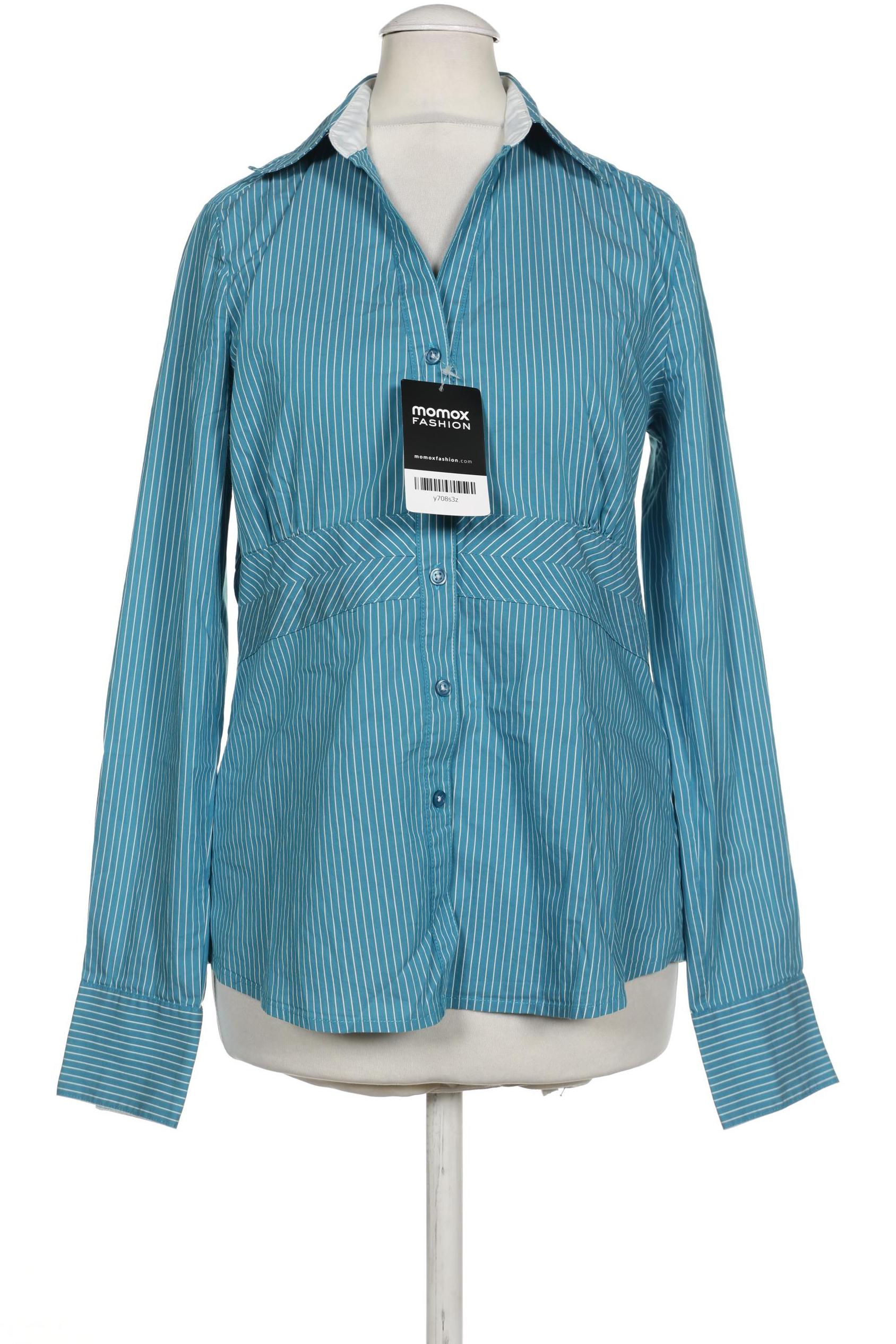 

Comma Damen Bluse, türkis, Gr. 36
