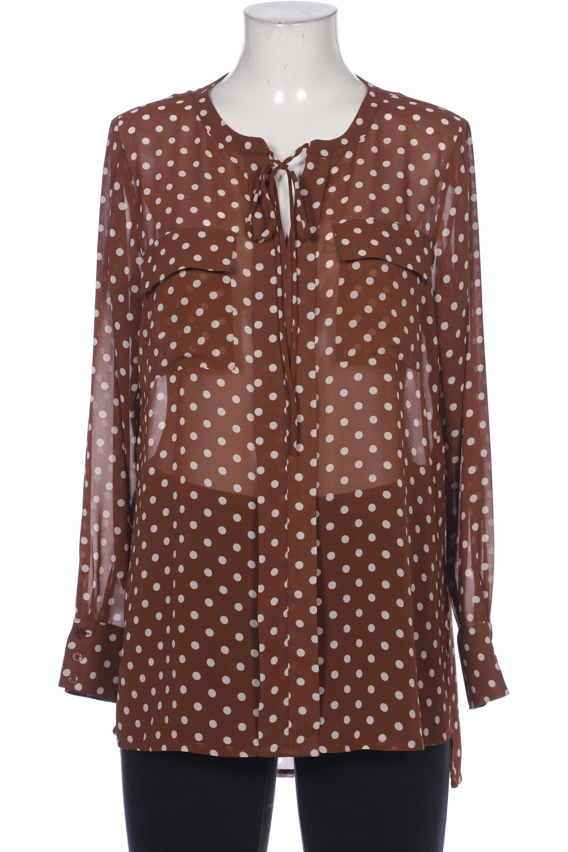 

Comma Damen Bluse, braun, Gr. 42