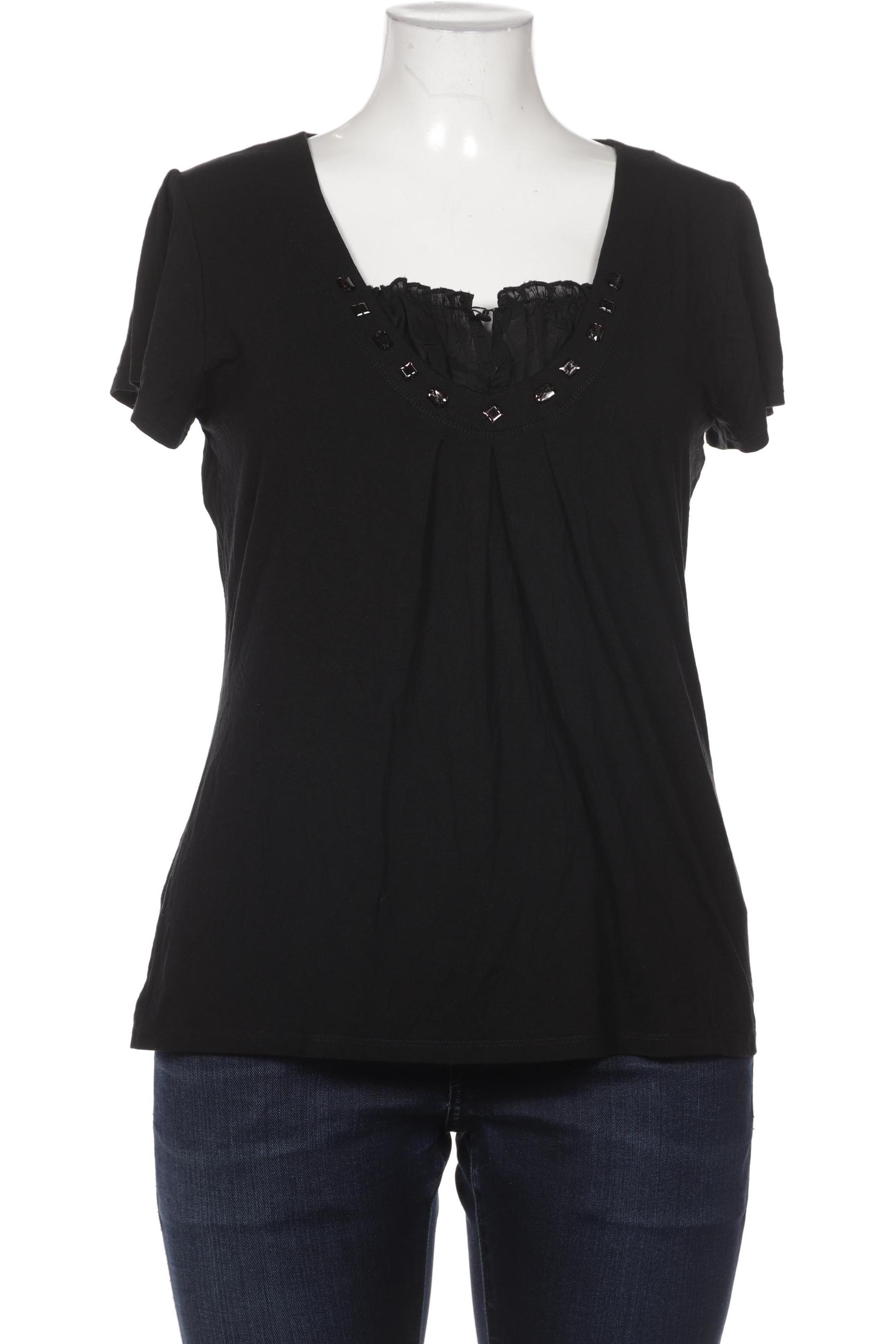 

Comma Damen Bluse, schwarz, Gr. 42
