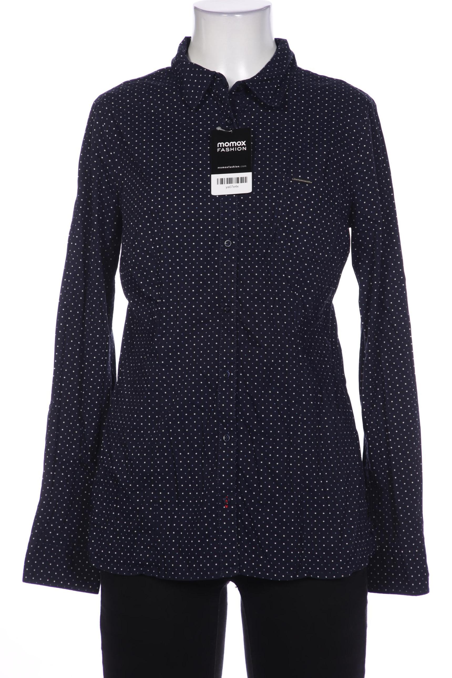 

Comma Damen Bluse, marineblau, Gr. 38