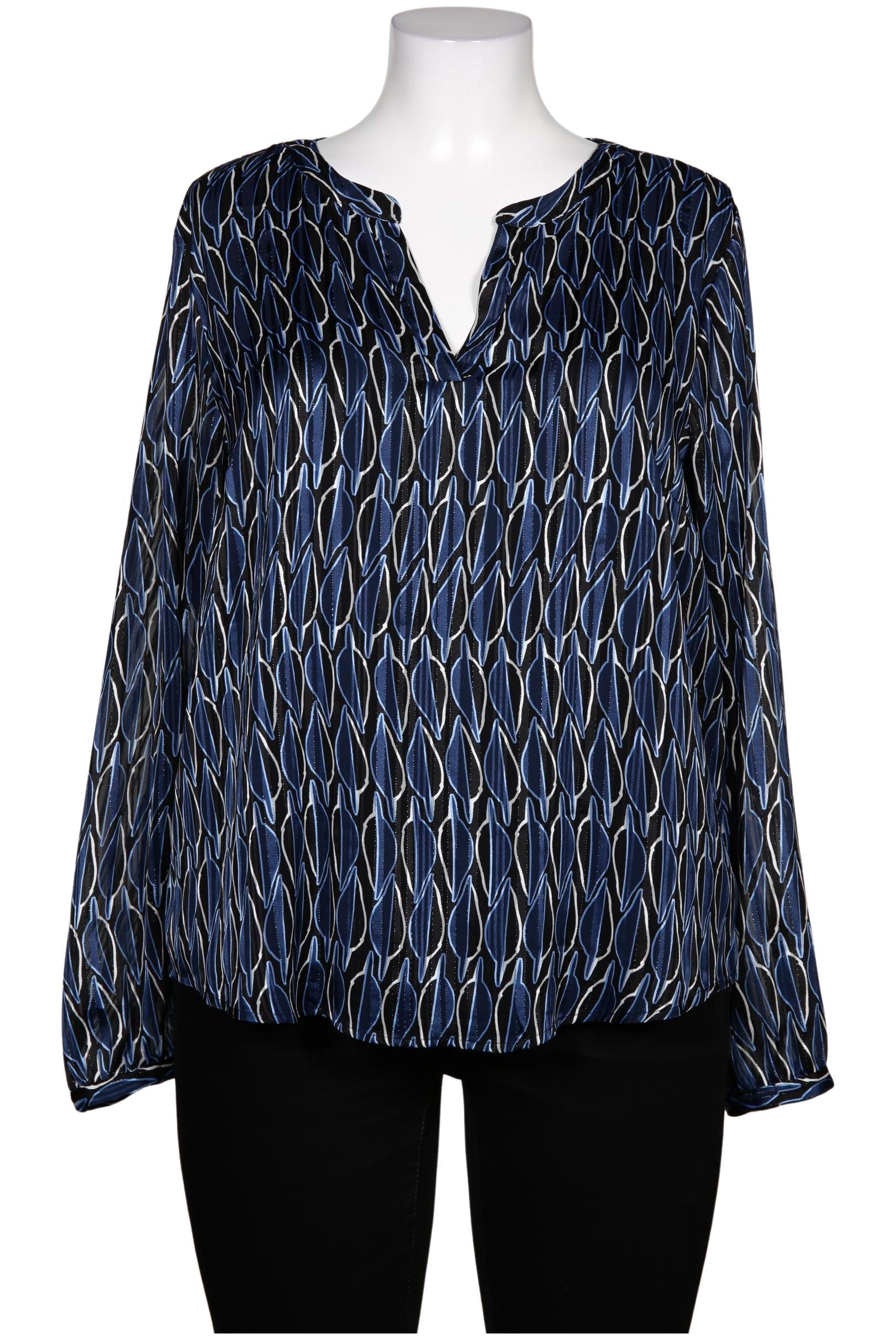 

Comma Damen Bluse, marineblau, Gr. 44