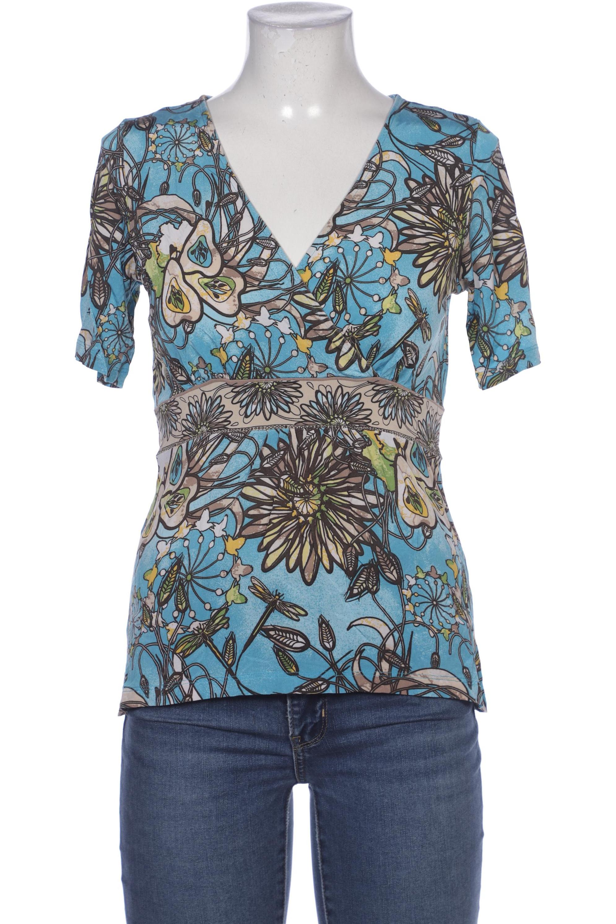 

Comma Damen Bluse, blau, Gr. 38