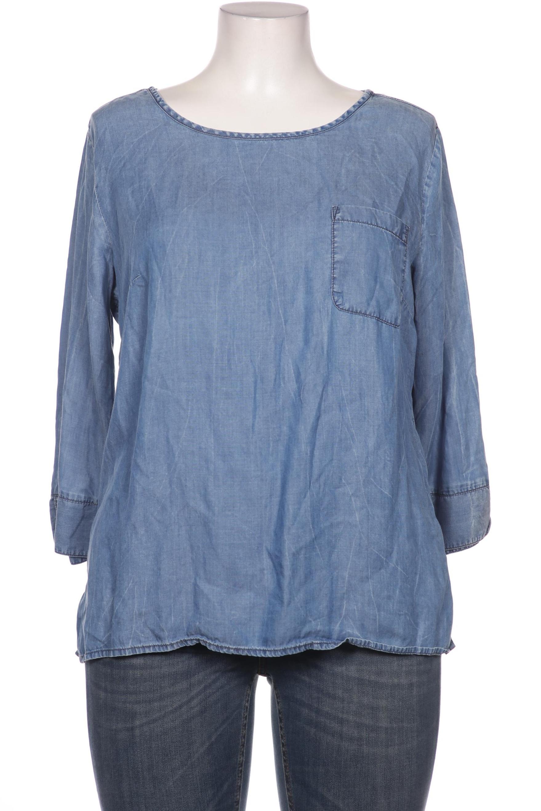 

Comma Damen Bluse, blau, Gr. 42