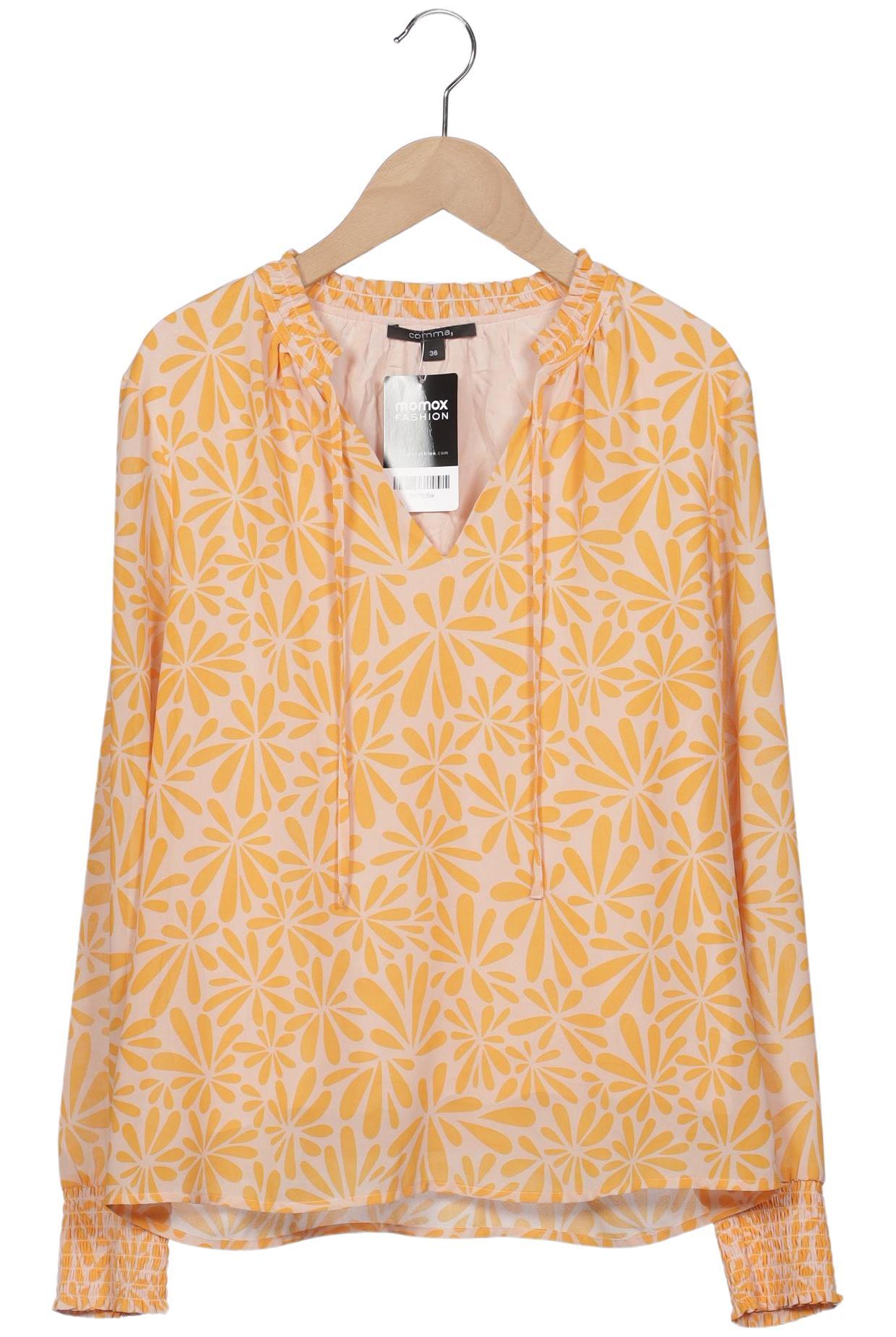 

Comma Damen Bluse, orange, Gr. 36