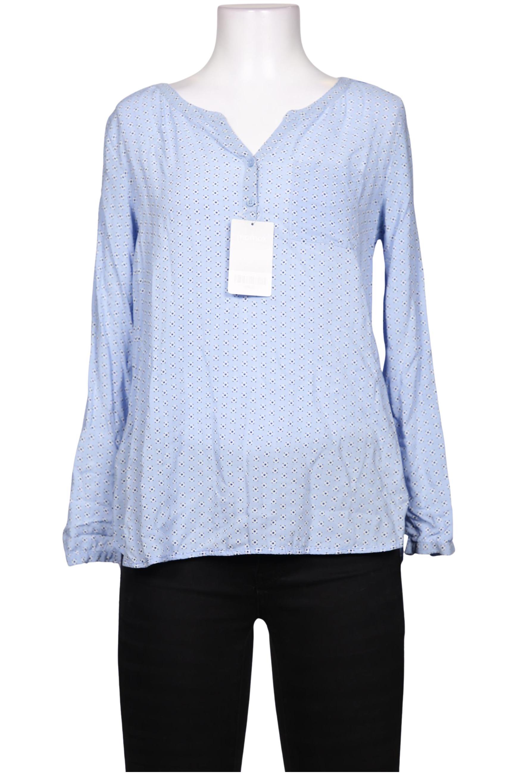 

Comma Damen Bluse, hellblau, Gr. 34