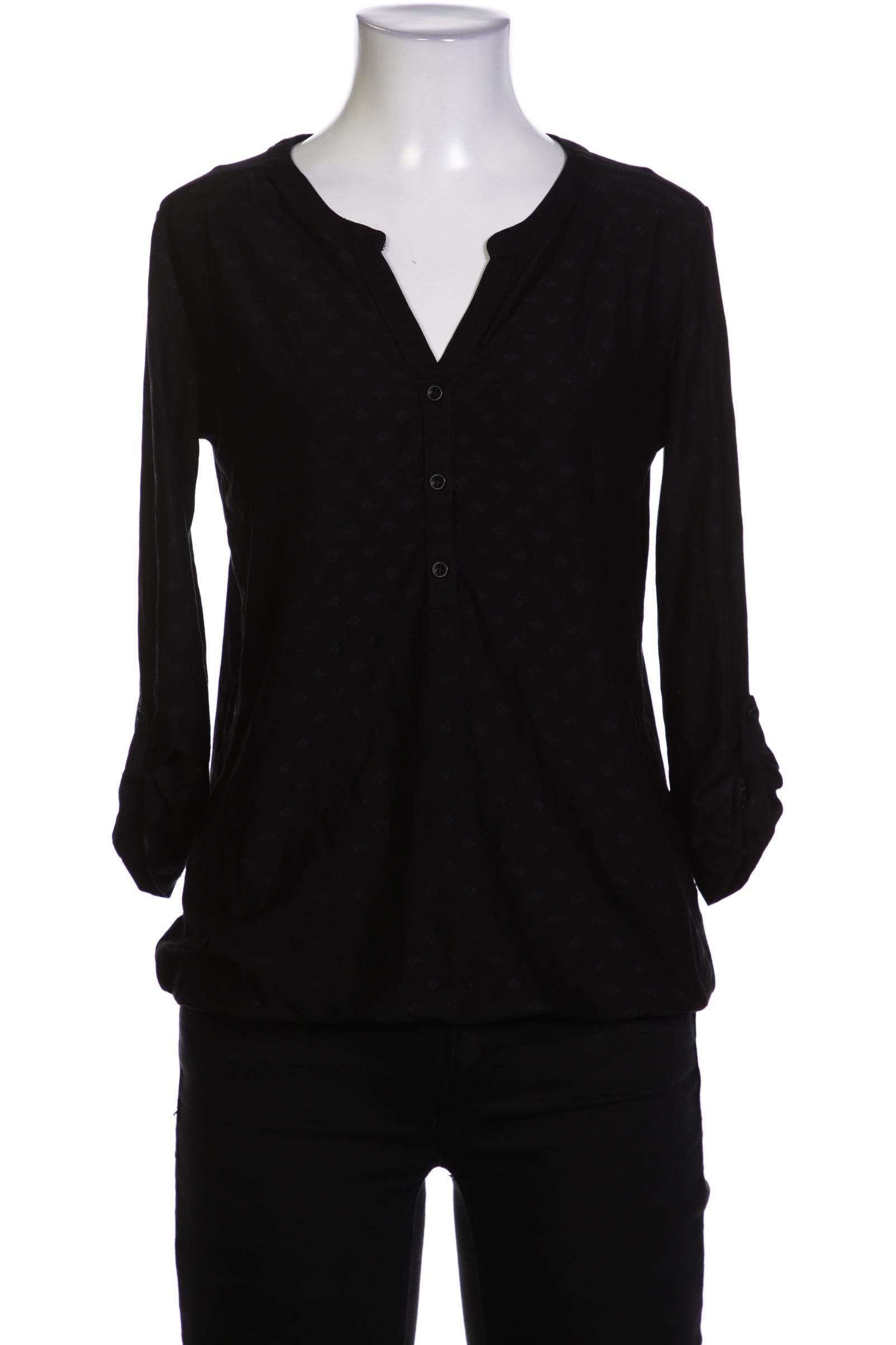 

Comma Damen Bluse, schwarz, Gr. 34