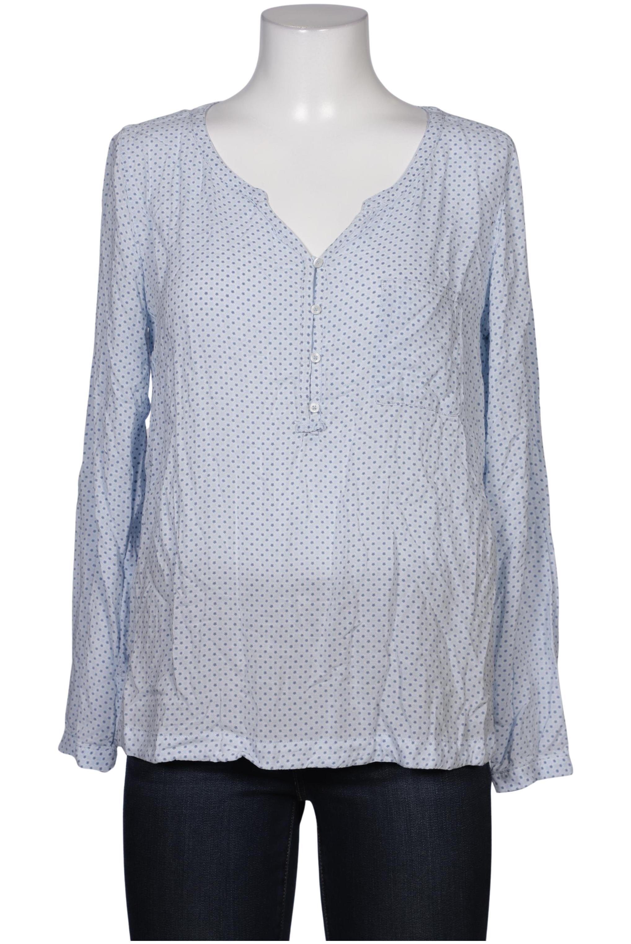 

Comma Damen Bluse, hellblau, Gr. 40