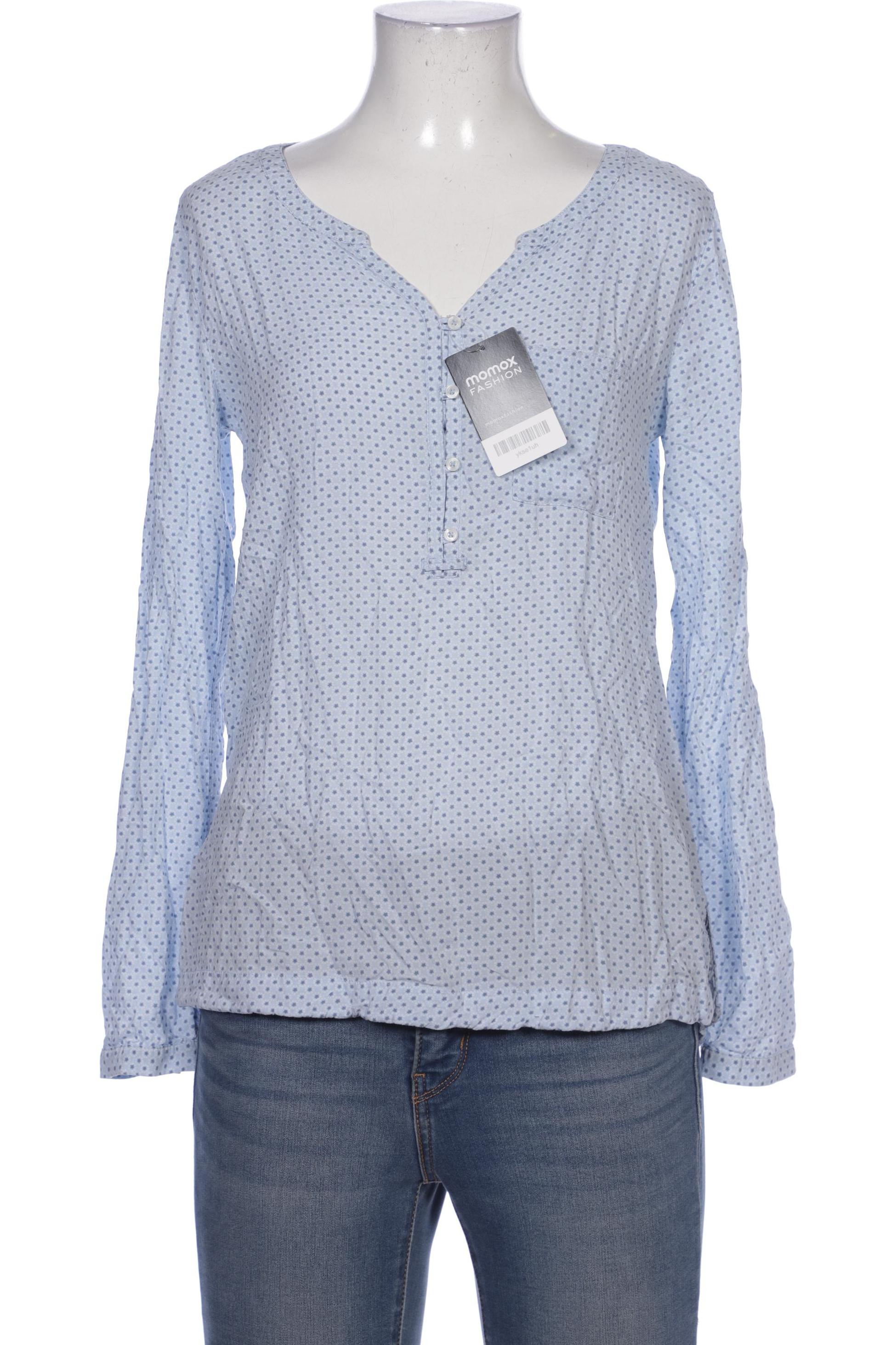 

Comma Damen Bluse, hellblau, Gr. 34