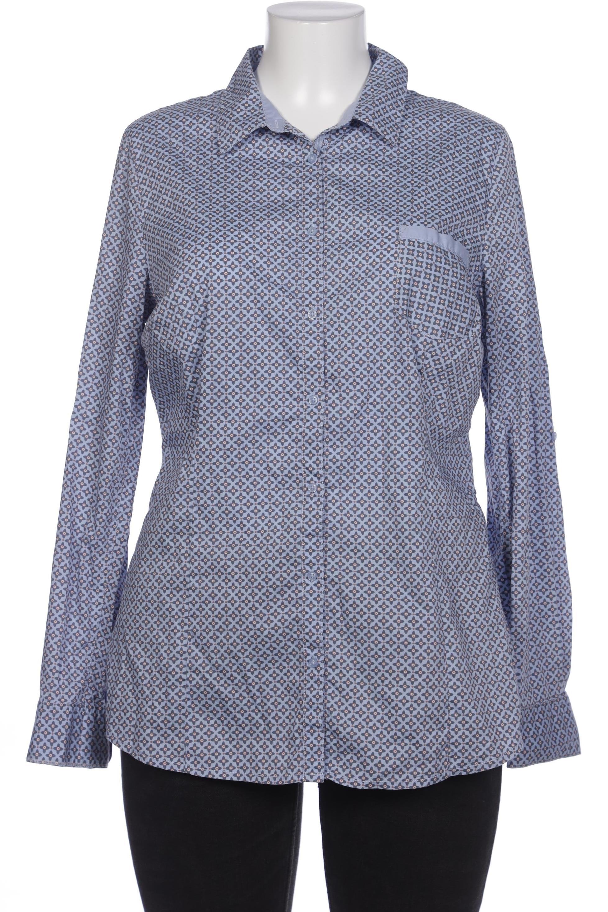 

Comma Damen Bluse, blau, Gr. 44