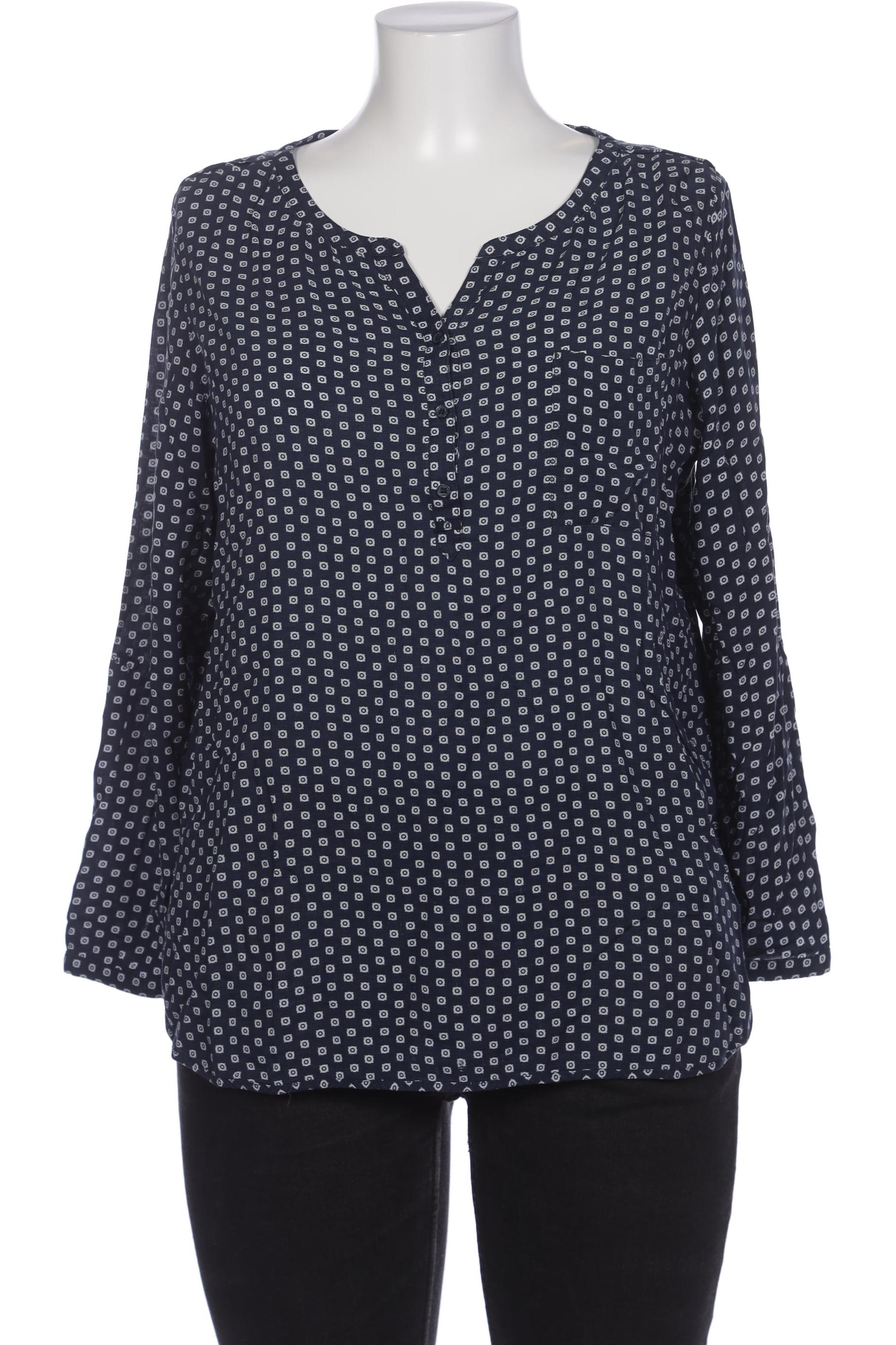 

Comma Damen Bluse, marineblau, Gr. 44