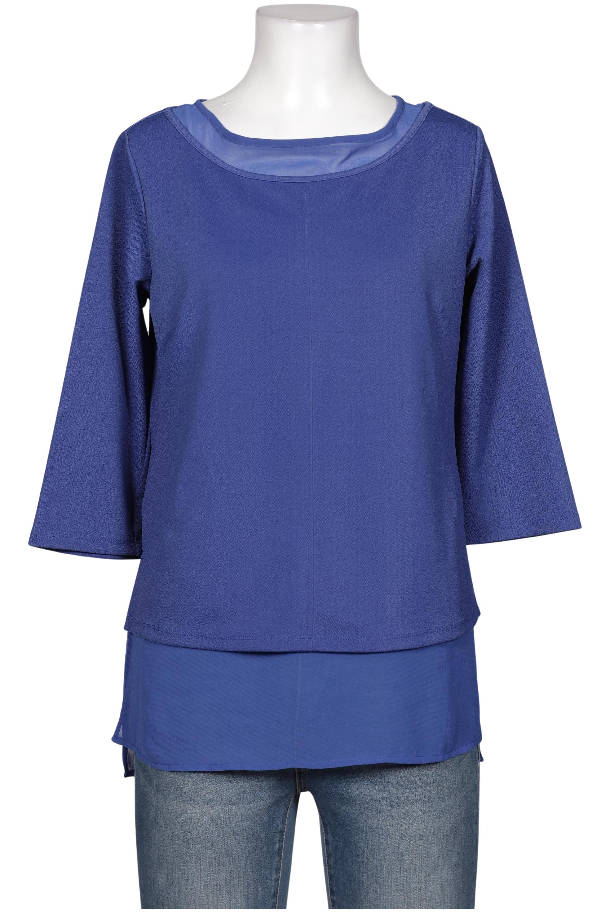 

Comma Damen Bluse, blau, Gr. 34