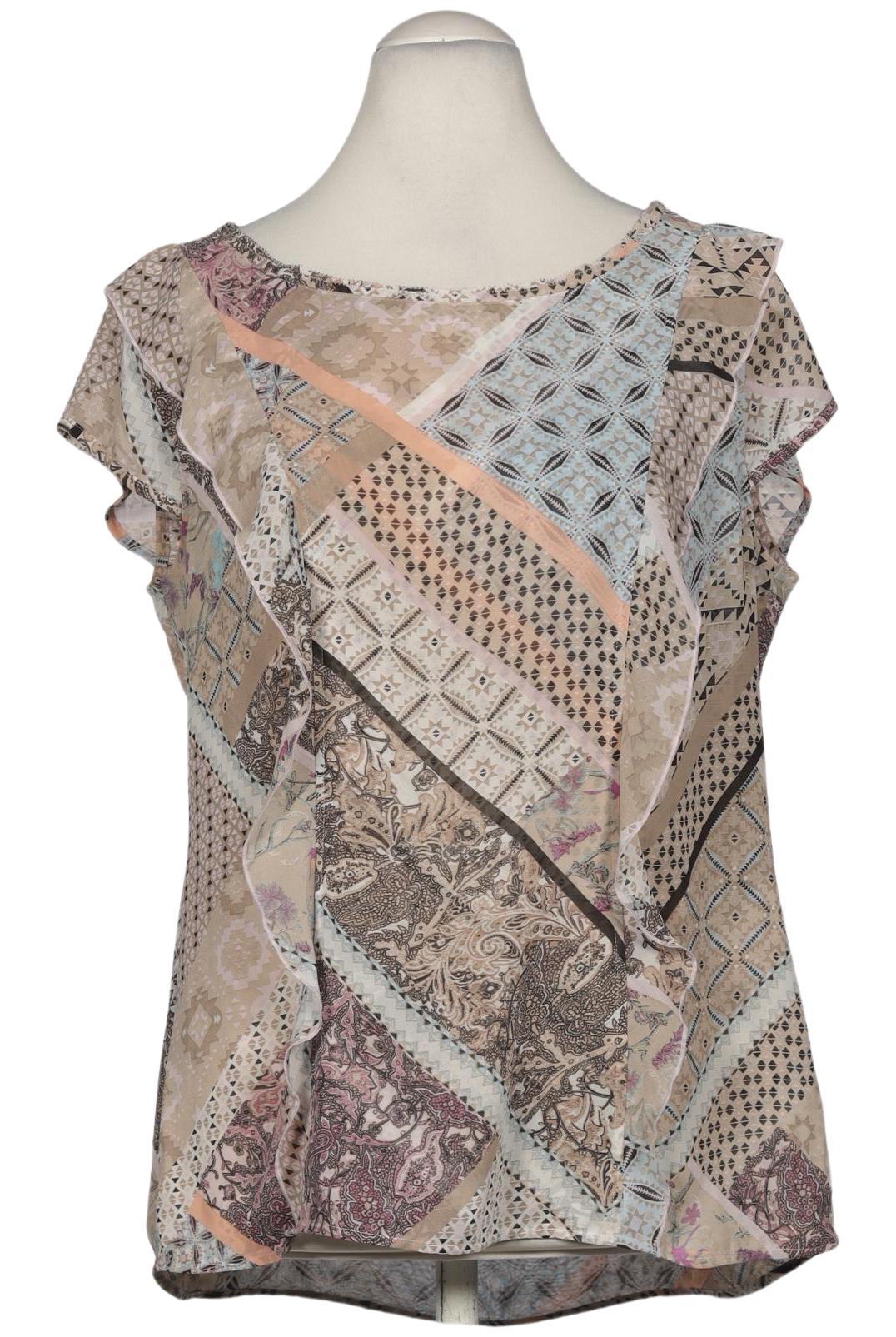 

Comma Damen Bluse, beige, Gr. 40