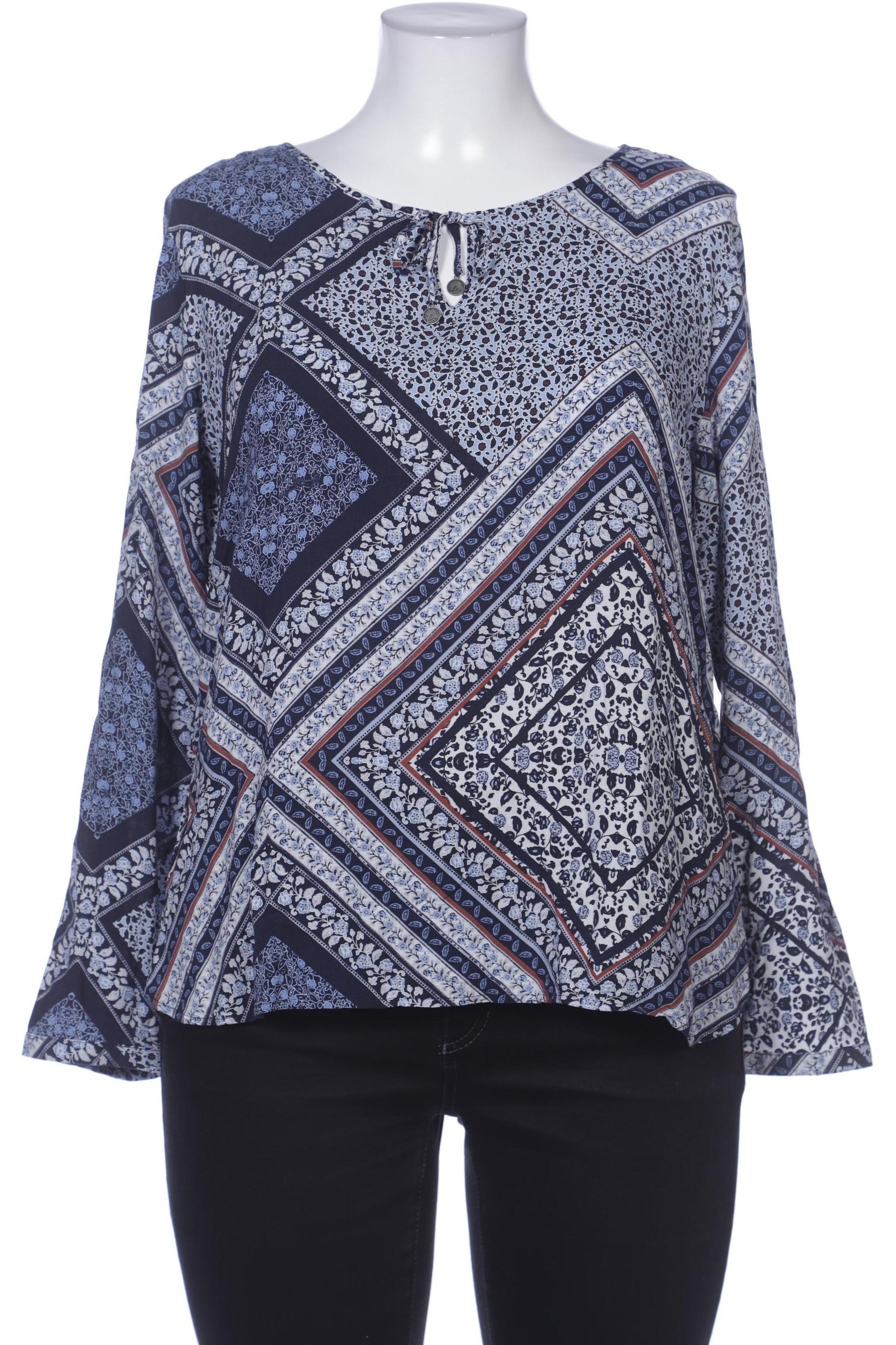 

Comma Damen Bluse, marineblau, Gr. 42