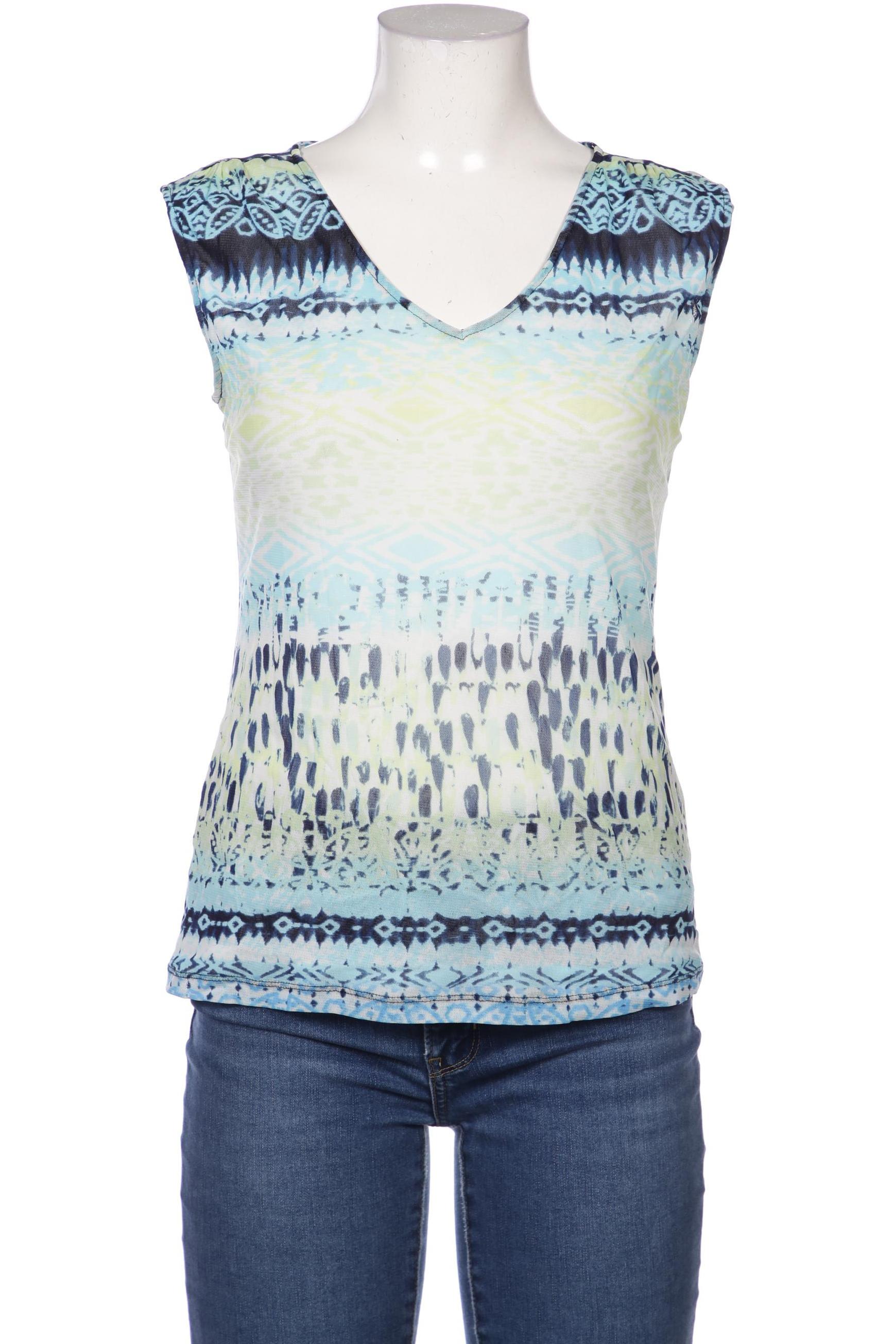 

Comma Damen Bluse, türkis, Gr. 38