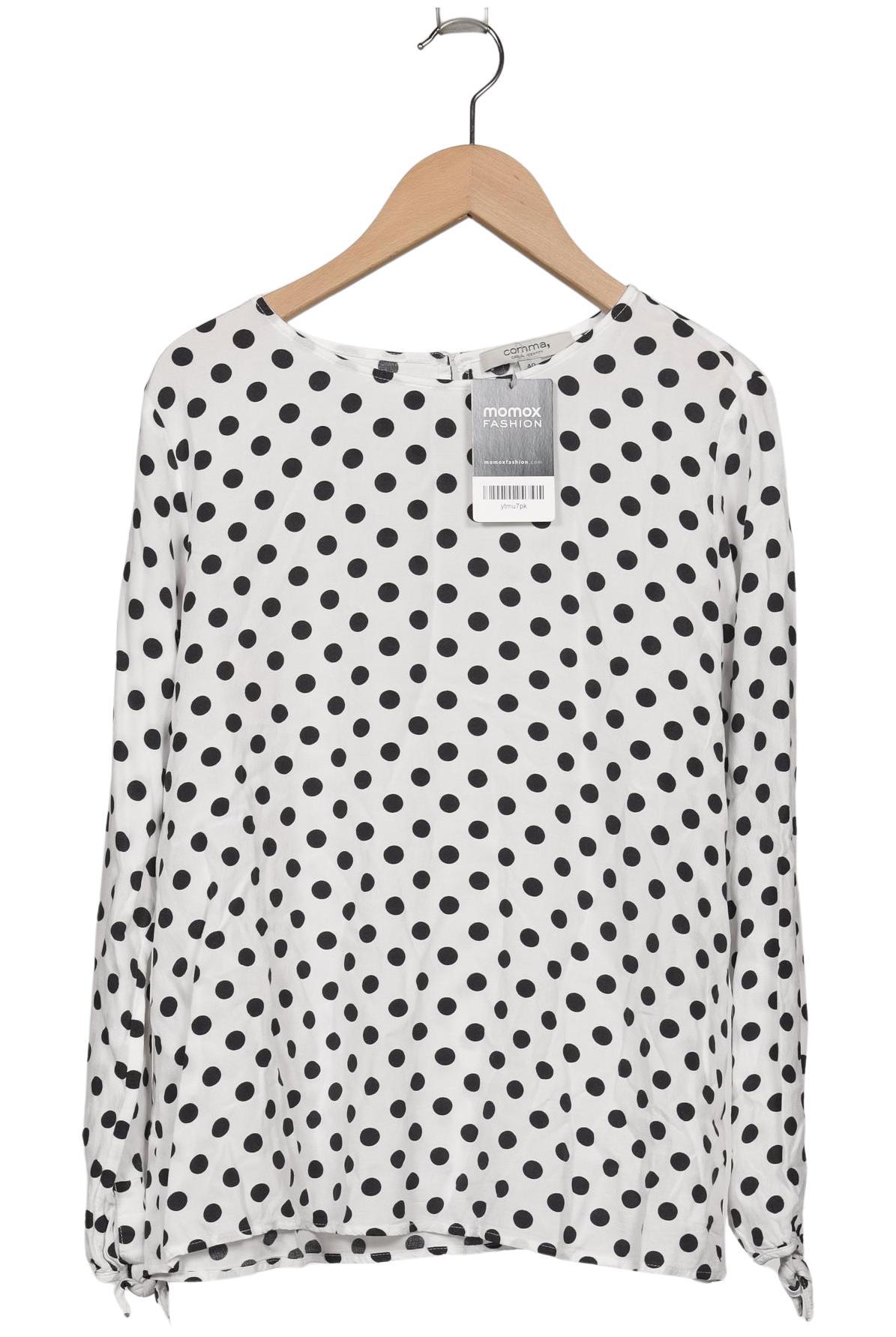 

Comma Damen Bluse, weiß, Gr. 40