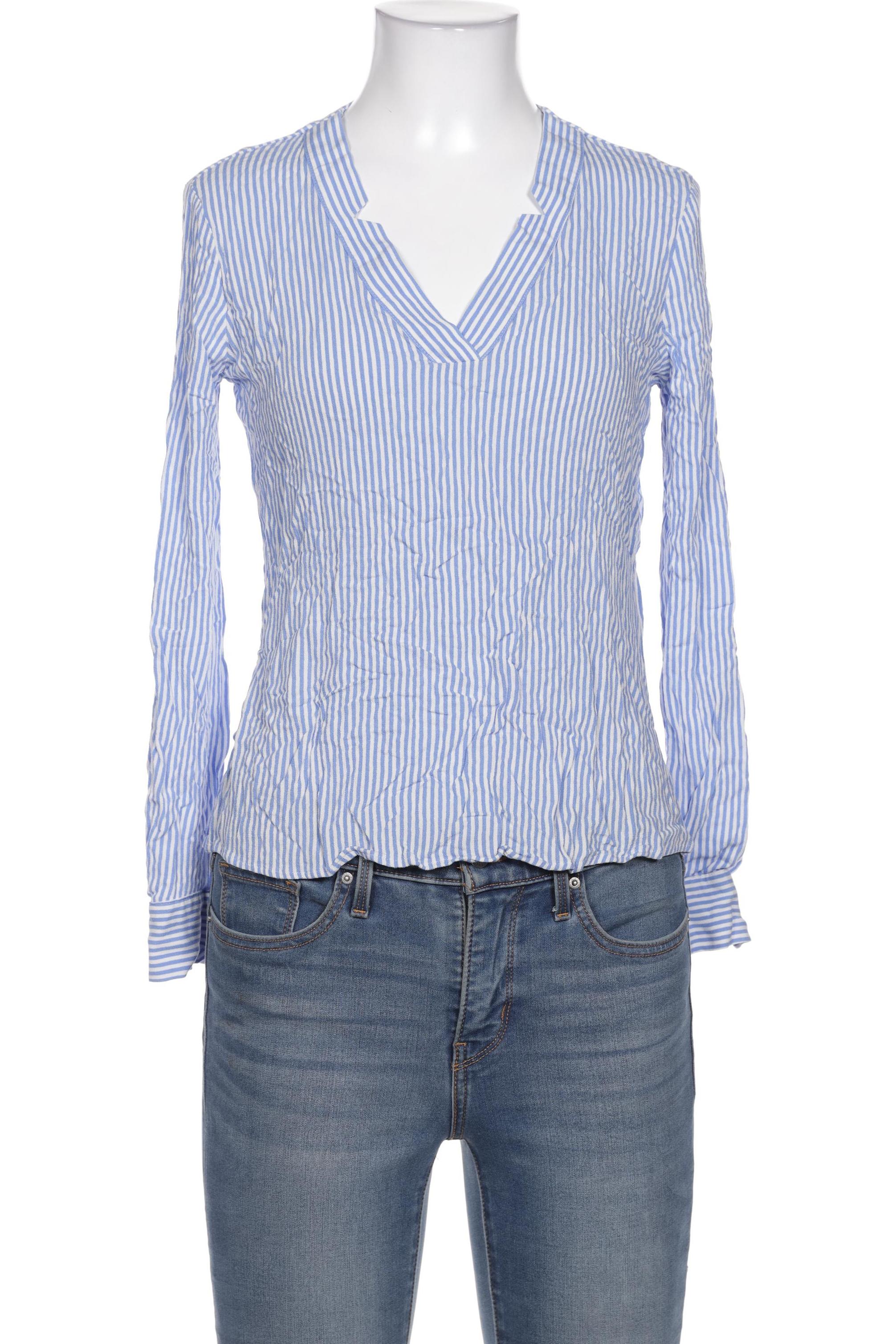 

Comma Damen Bluse, blau, Gr. 34