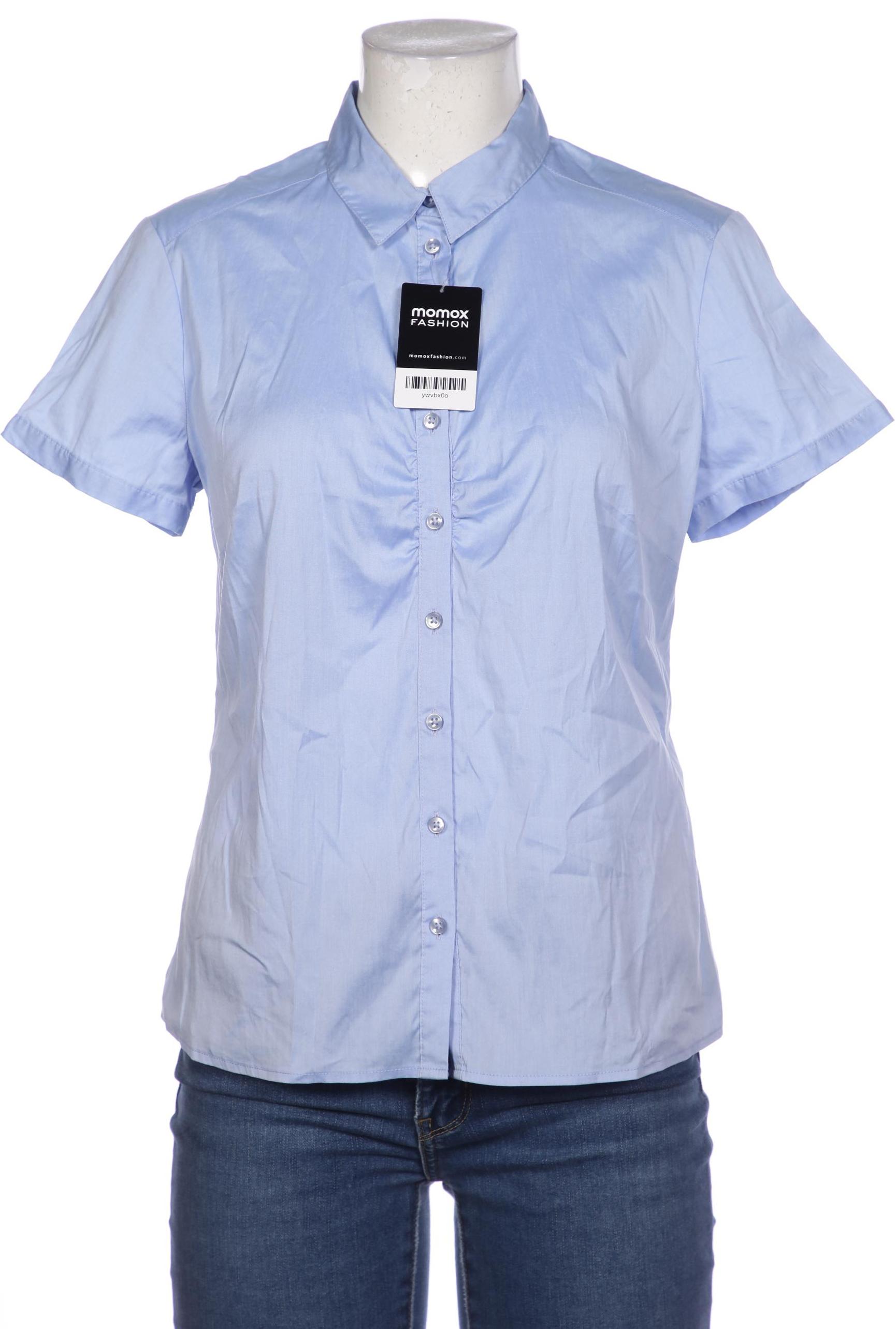 

Comma Damen Bluse, blau, Gr. 40