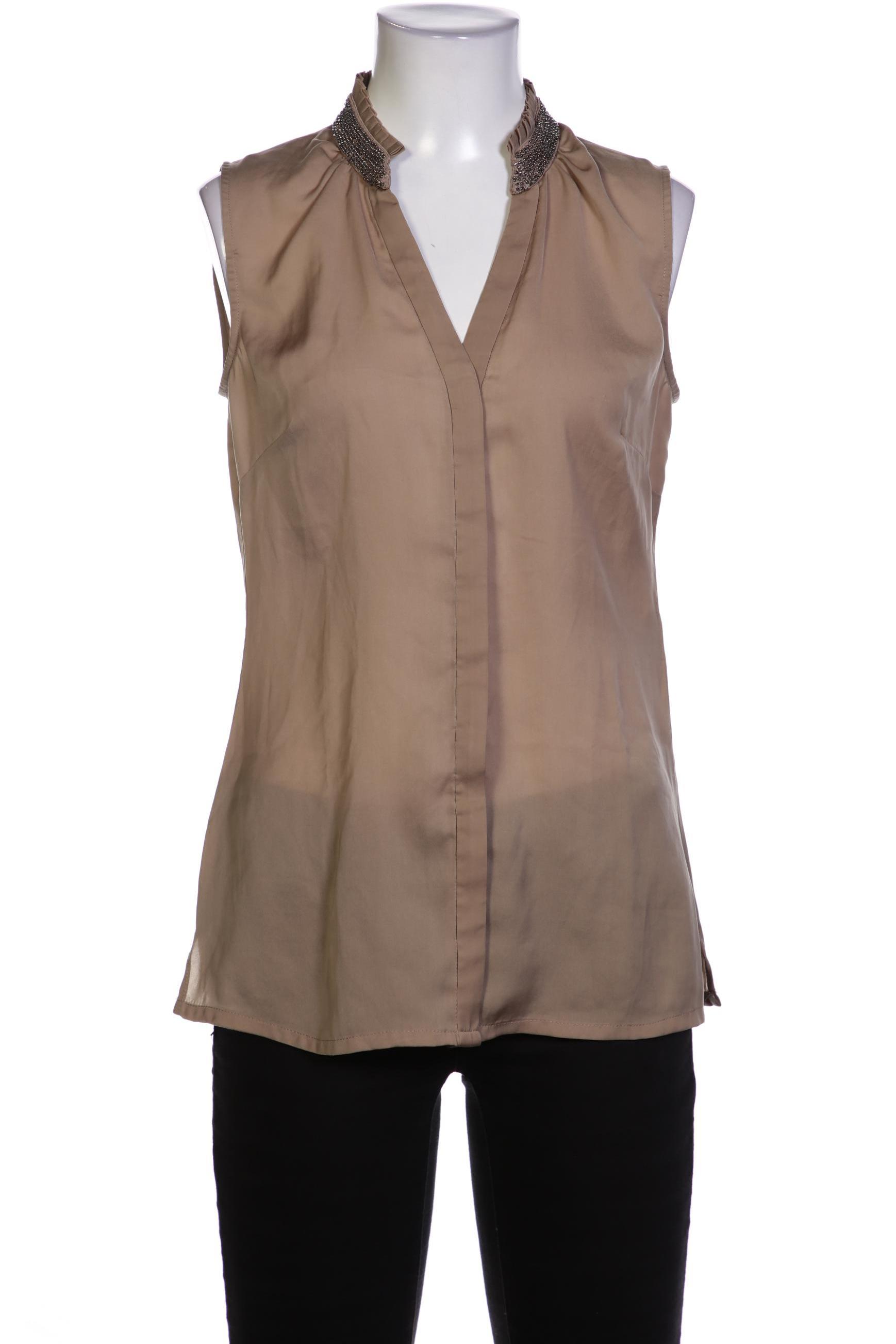 

Comma Damen Bluse, beige, Gr. 34