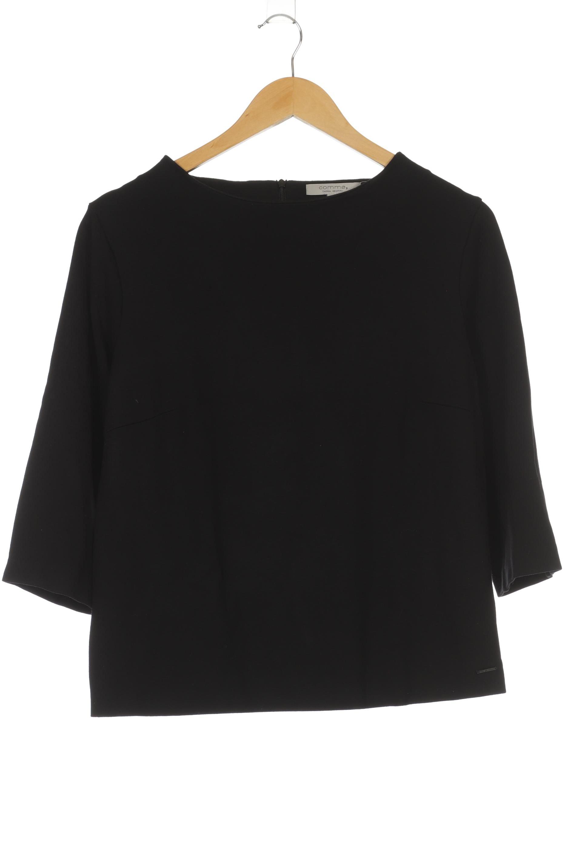 

Comma Damen Bluse, schwarz, Gr. 42