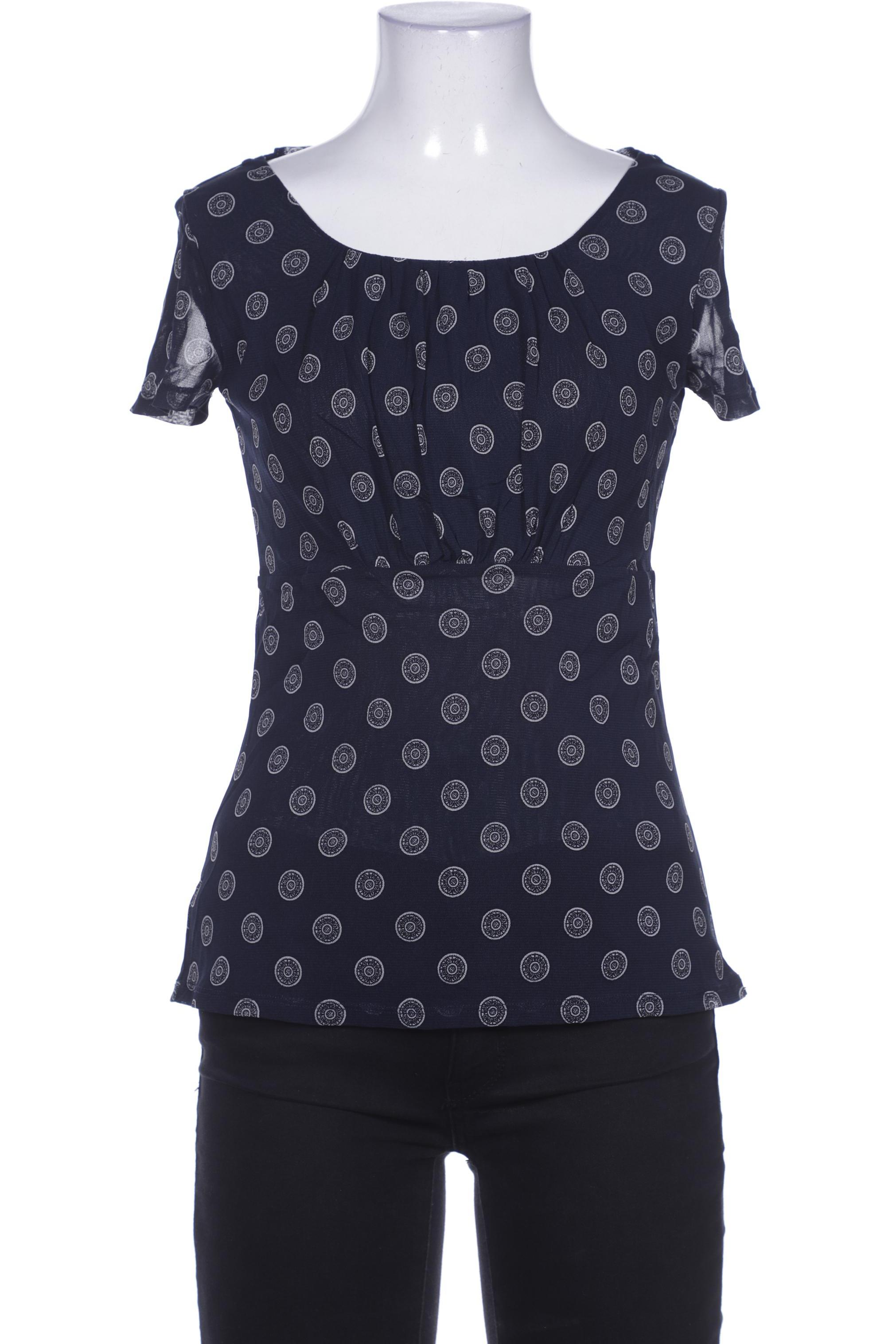 

Comma Damen Bluse, marineblau, Gr. 34