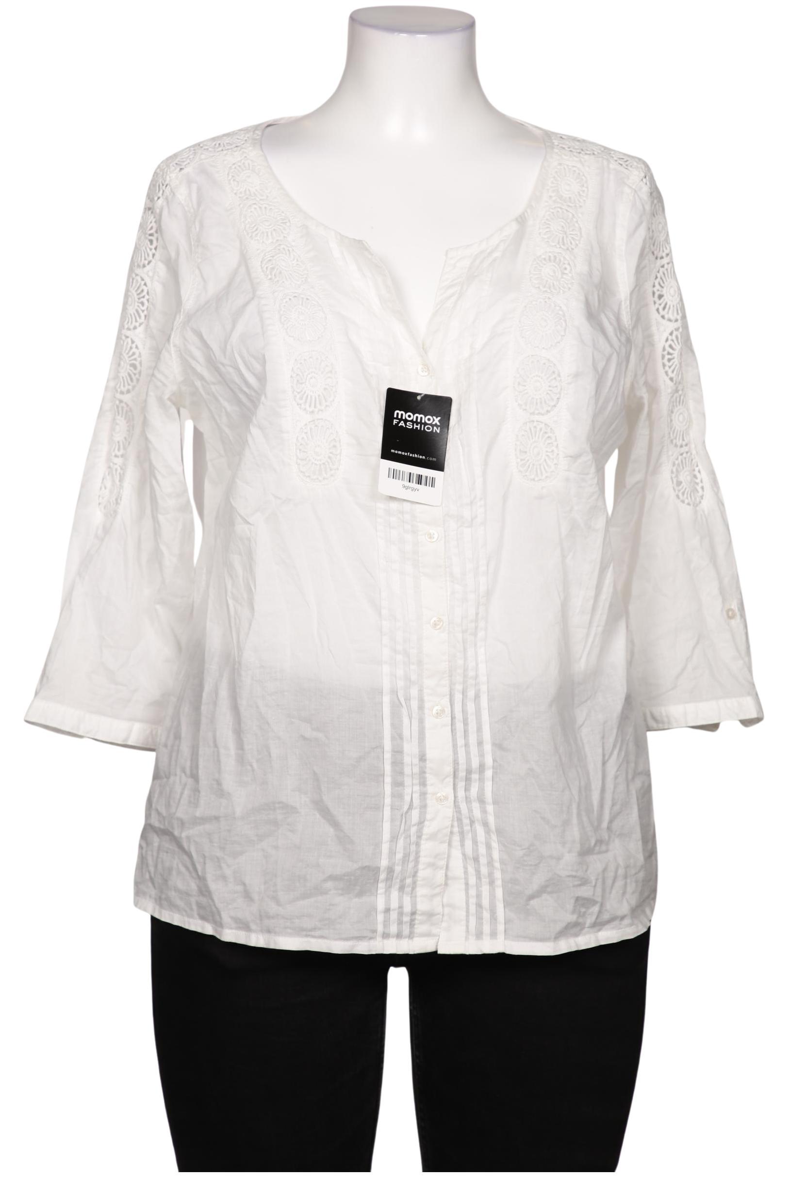 

Comma Damen Bluse, weiß, Gr. 44
