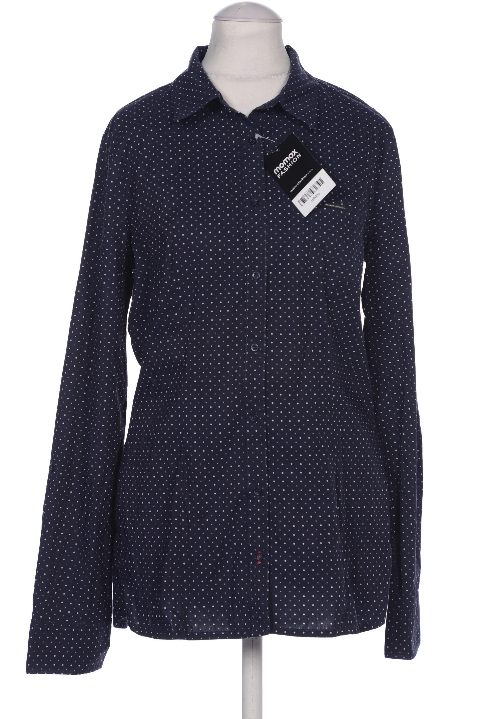 

Comma Damen Bluse, marineblau, Gr. 36