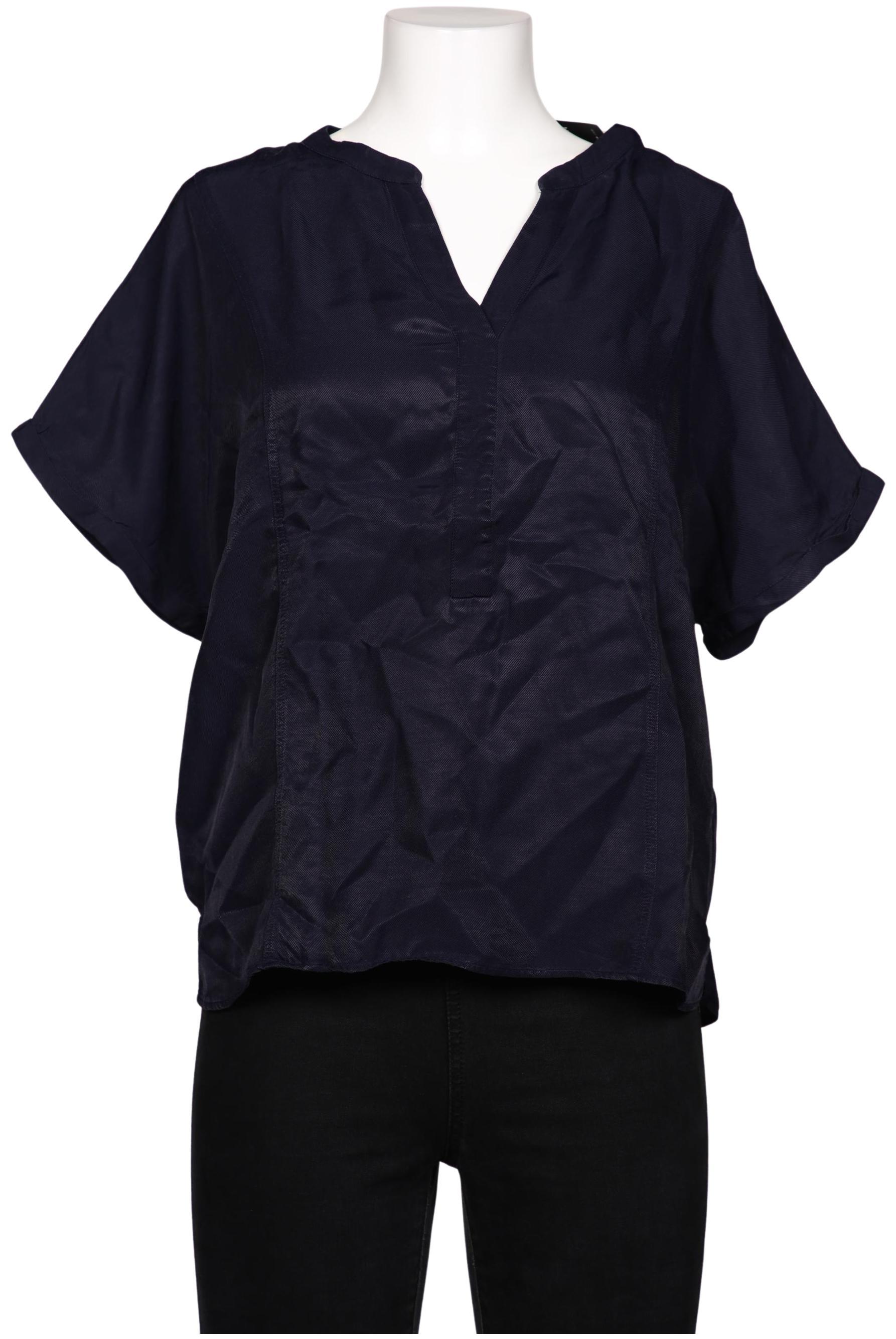 

Comma Damen Bluse, marineblau, Gr. 40