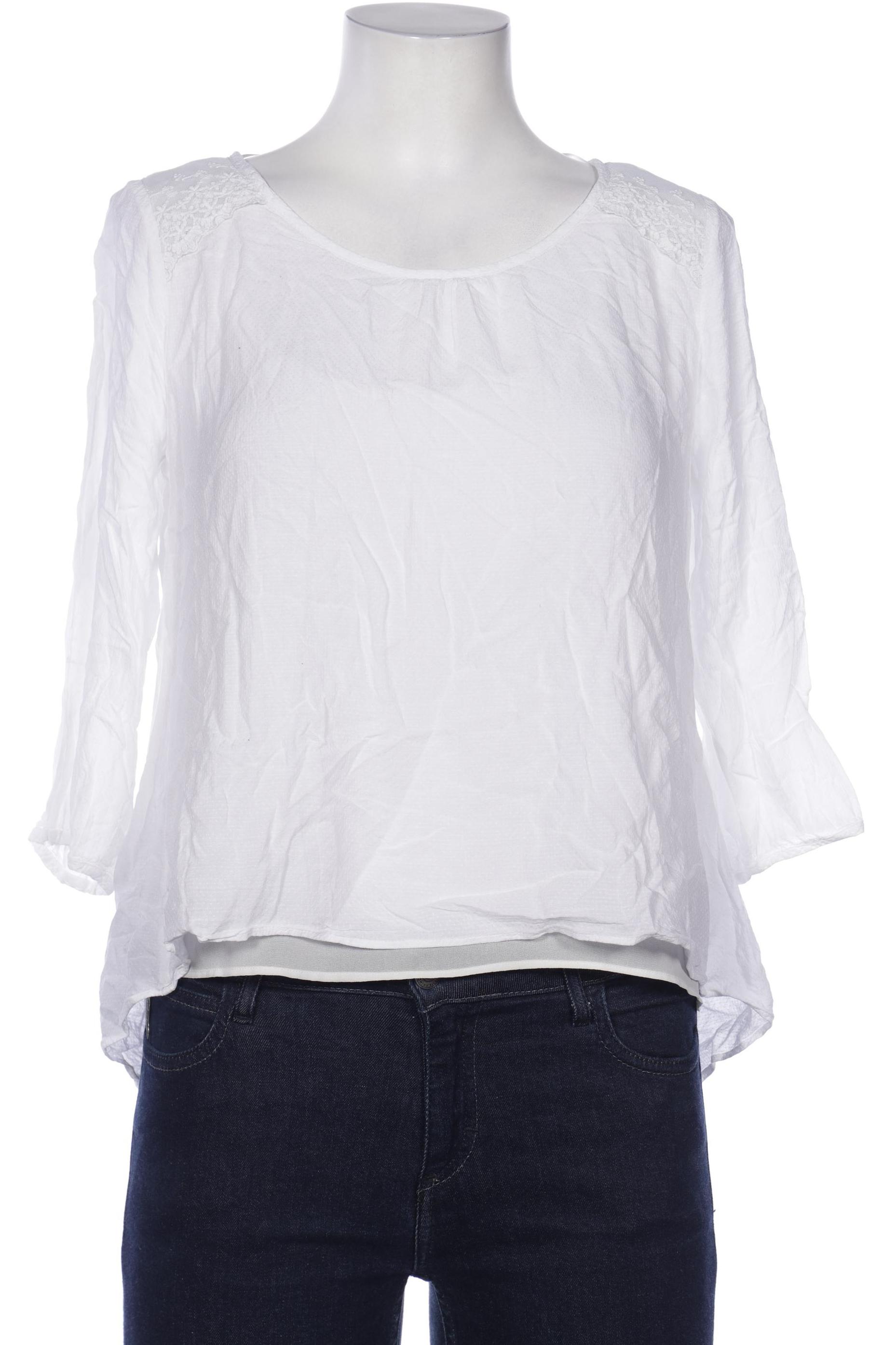 

Comma Damen Bluse, weiß, Gr. 36