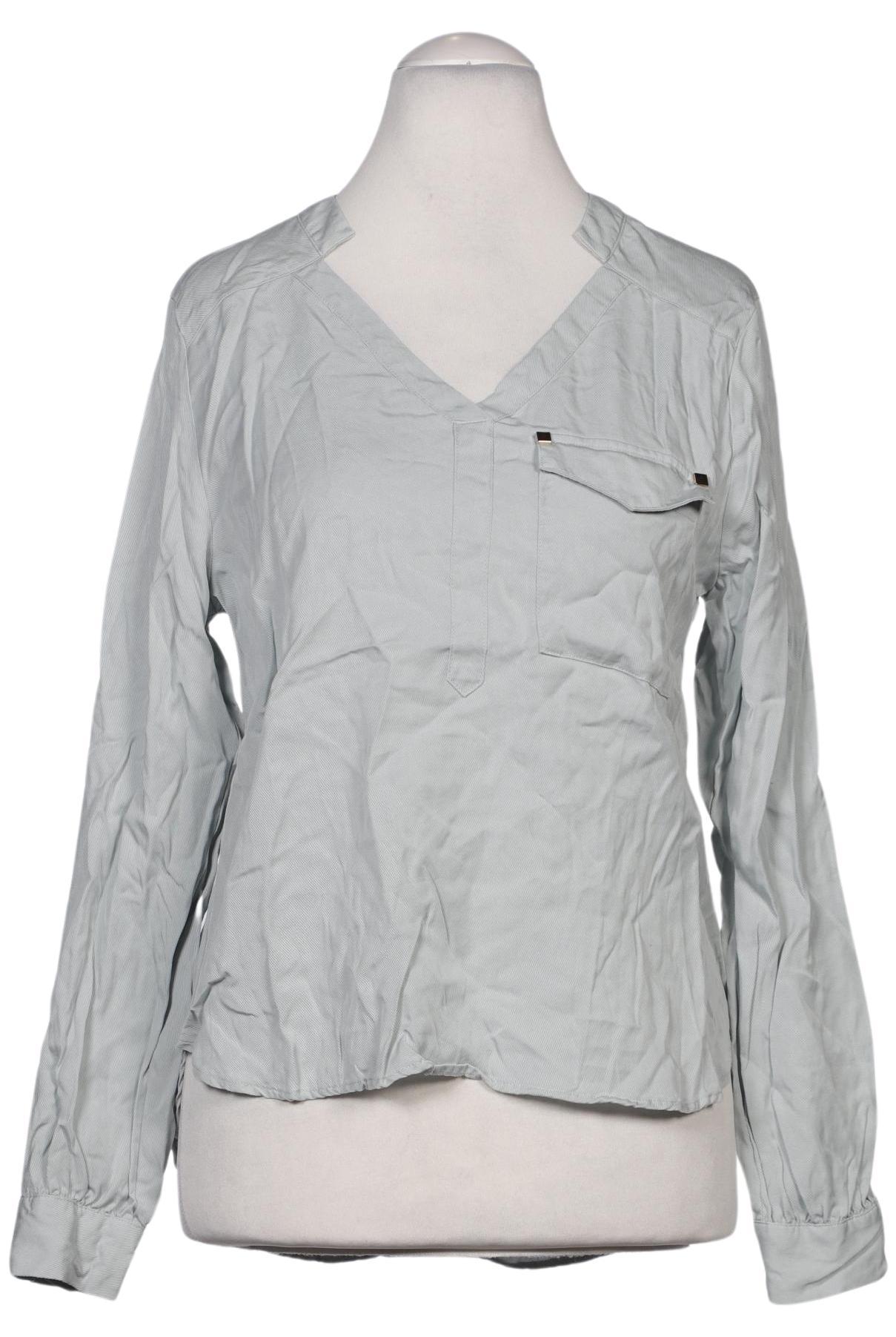 

Comma Damen Bluse, türkis, Gr. 36