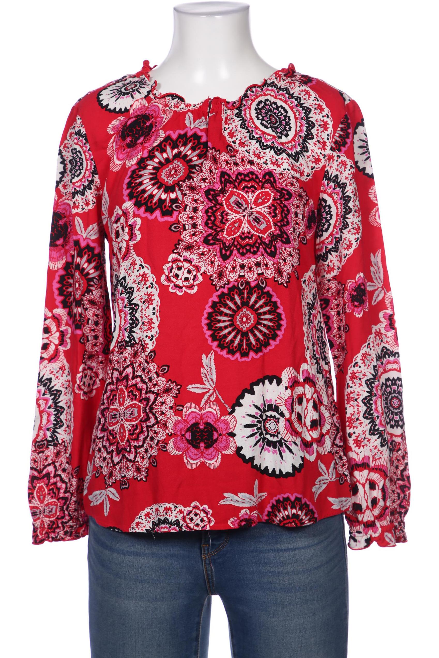 

Comma Damen Bluse, rot, Gr. 34