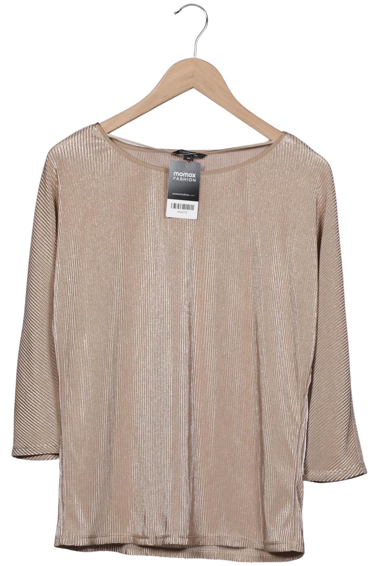 

Comma Damen Bluse, beige, Gr. 38
