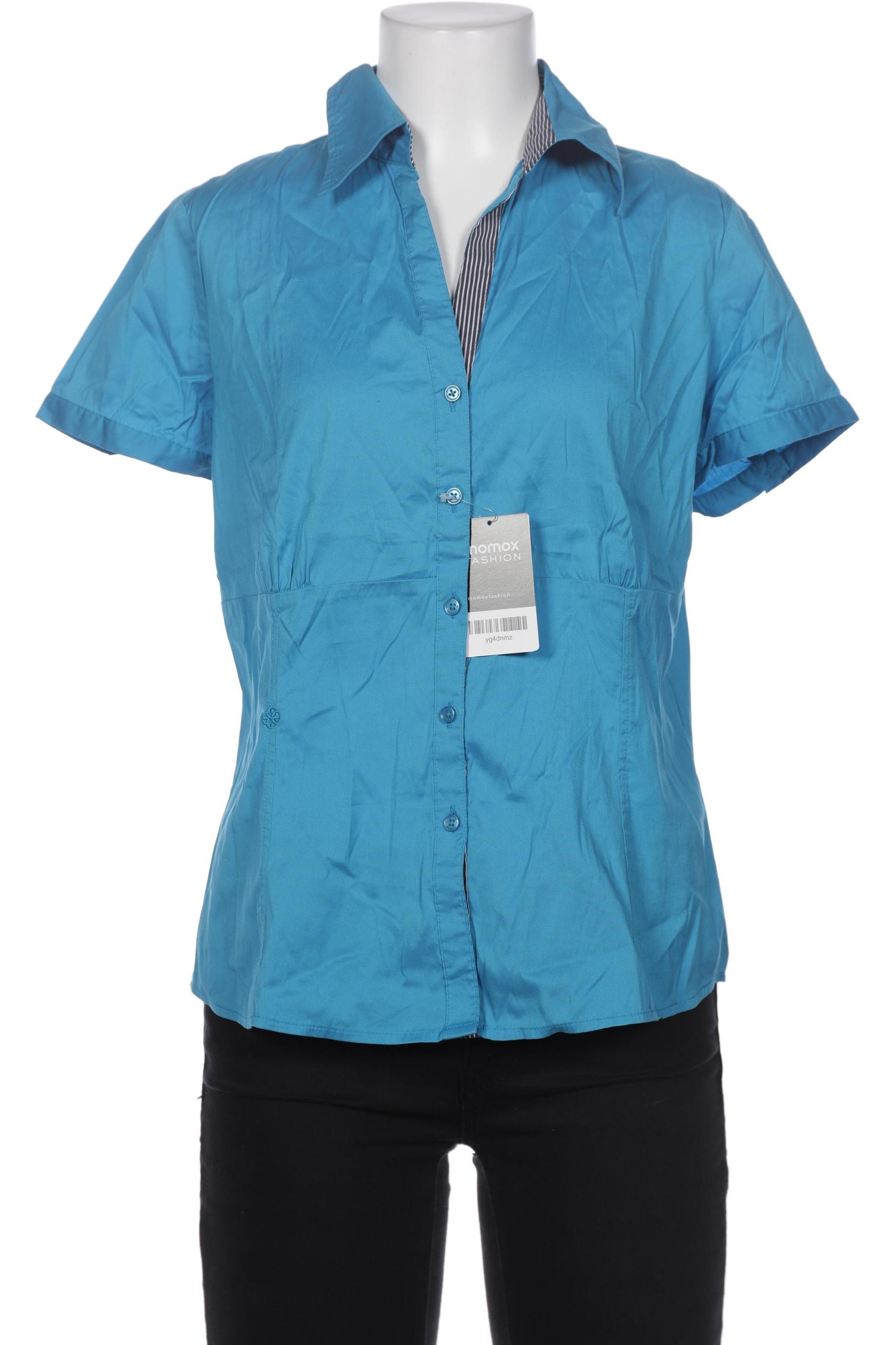 

Comma Damen Bluse, blau, Gr. 40