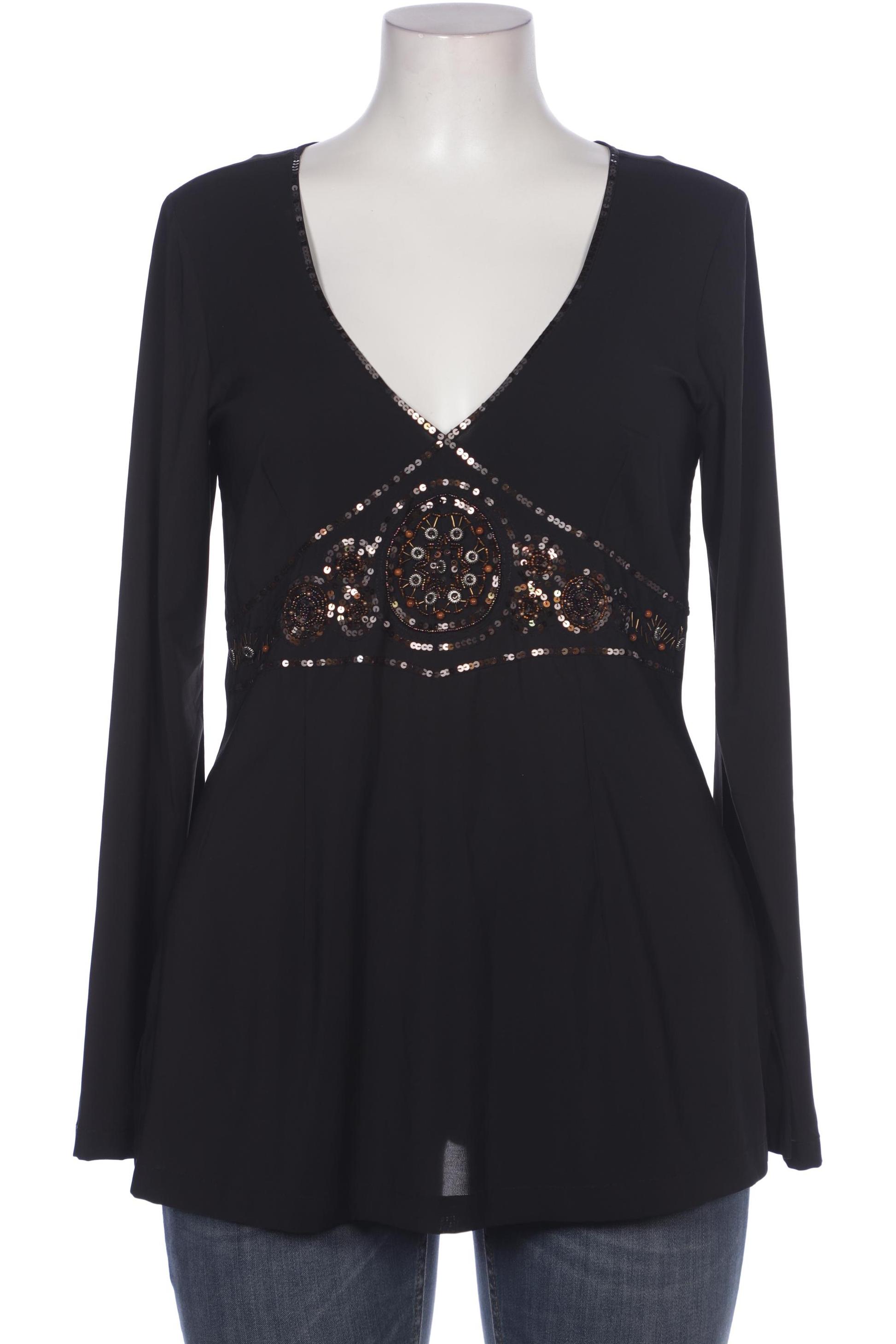 

Comma Damen Bluse, schwarz, Gr. 42