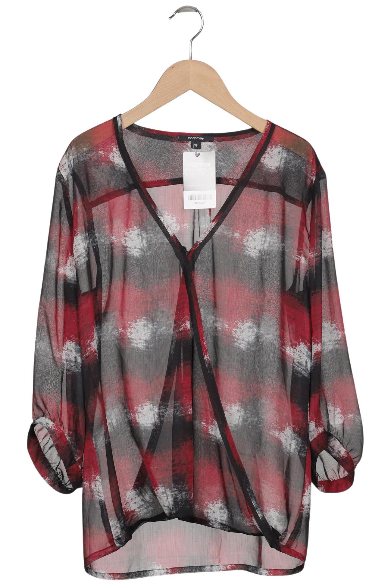 

Comma Damen Bluse, bordeaux, Gr. 38