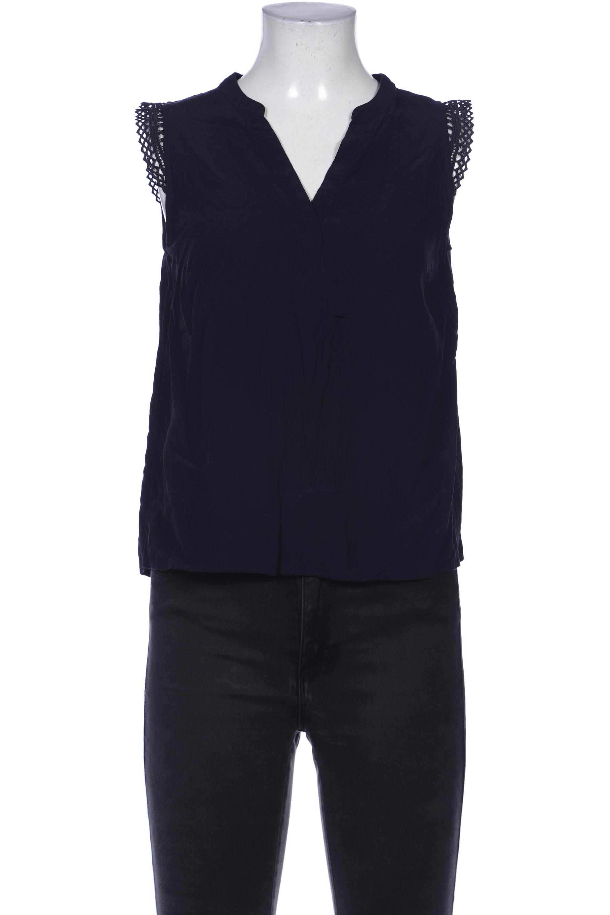 

Comma Damen Bluse, marineblau, Gr. 36
