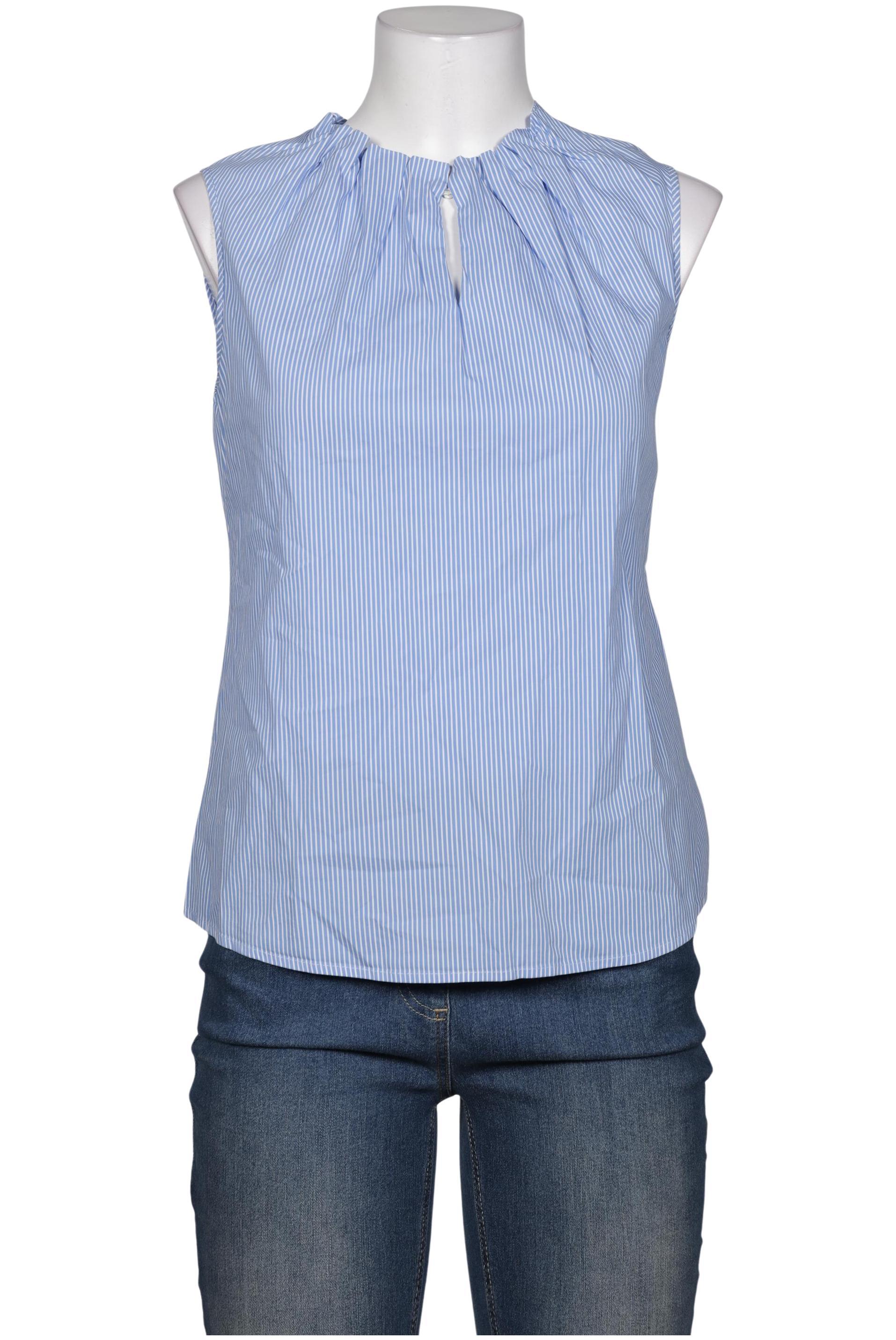 

Comma Damen Bluse, blau, Gr. 40