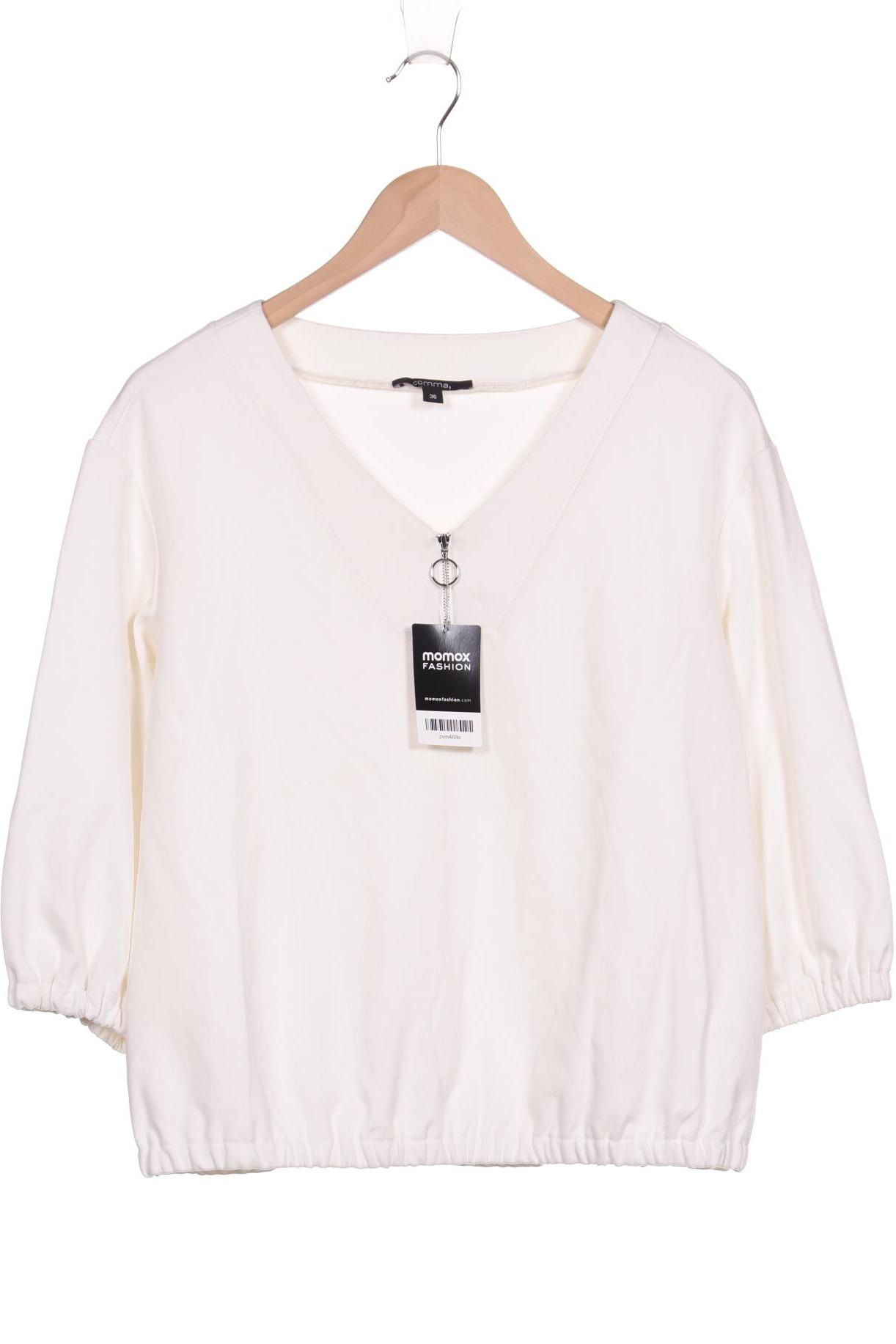 

Comma Damen Bluse, cremeweiß